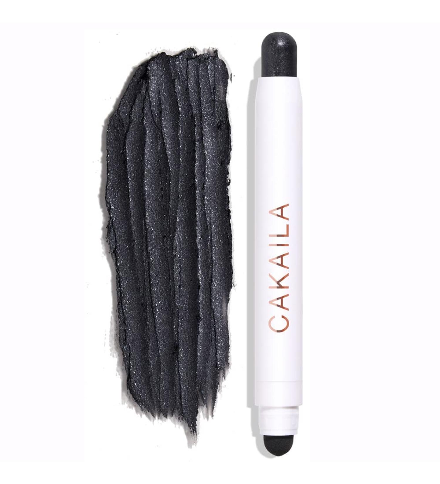 Yeweian Creamy Eyeshadow Stick - 2 in 1 Matte and Shimmer Eye Shadow Pencil Crayon (Black Shimmer) | Long Lasting, Waterproof Glitter Eyeshadow Pen - Buy Online on GoSupps.com