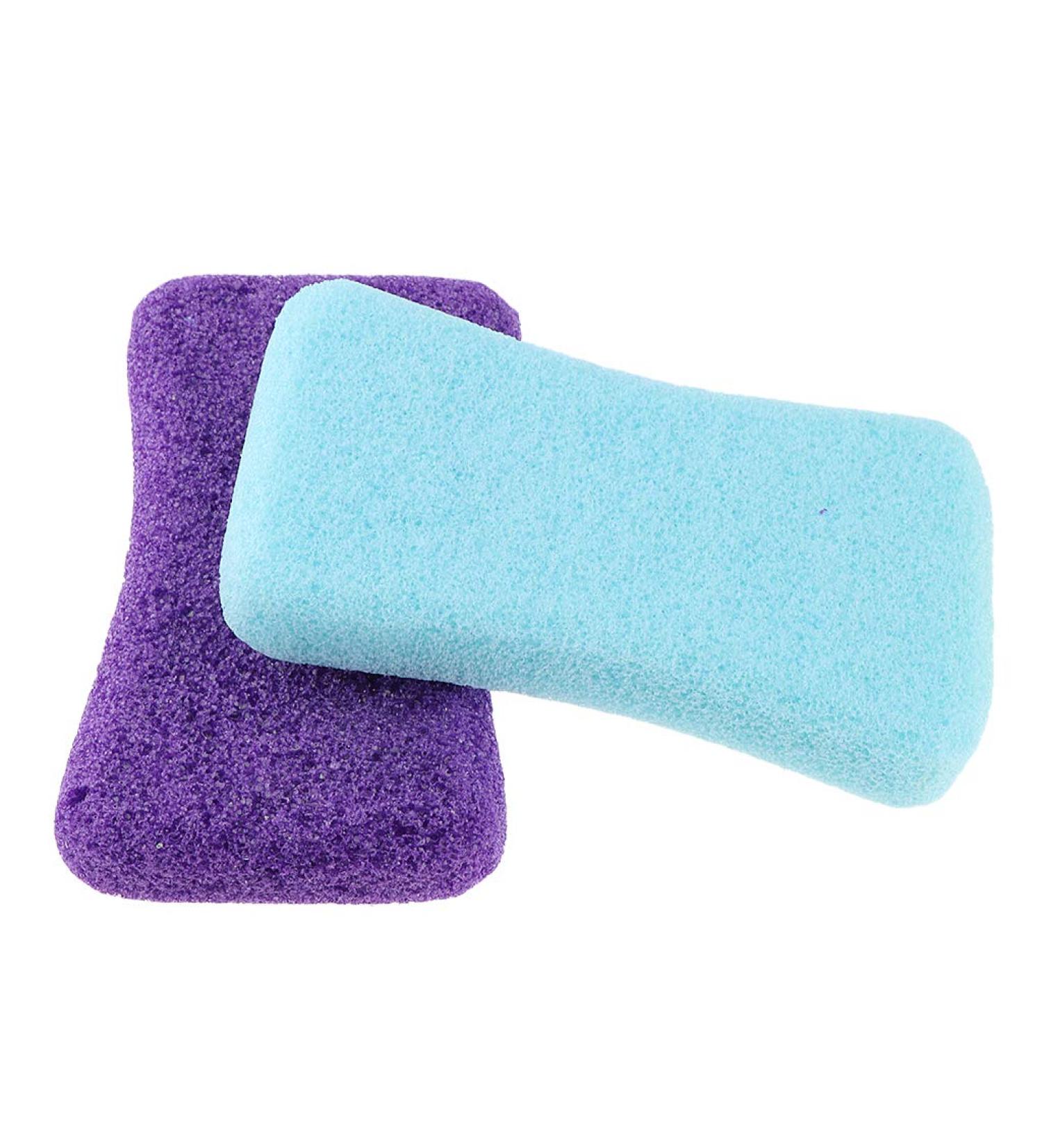 2-Piece Foot Files & Callus Remover Set | Pumice Stone Foot Care Sponge for Smooth Feet | Pedicure Tool for Soft Skin - Buy Online on GoSupps.com