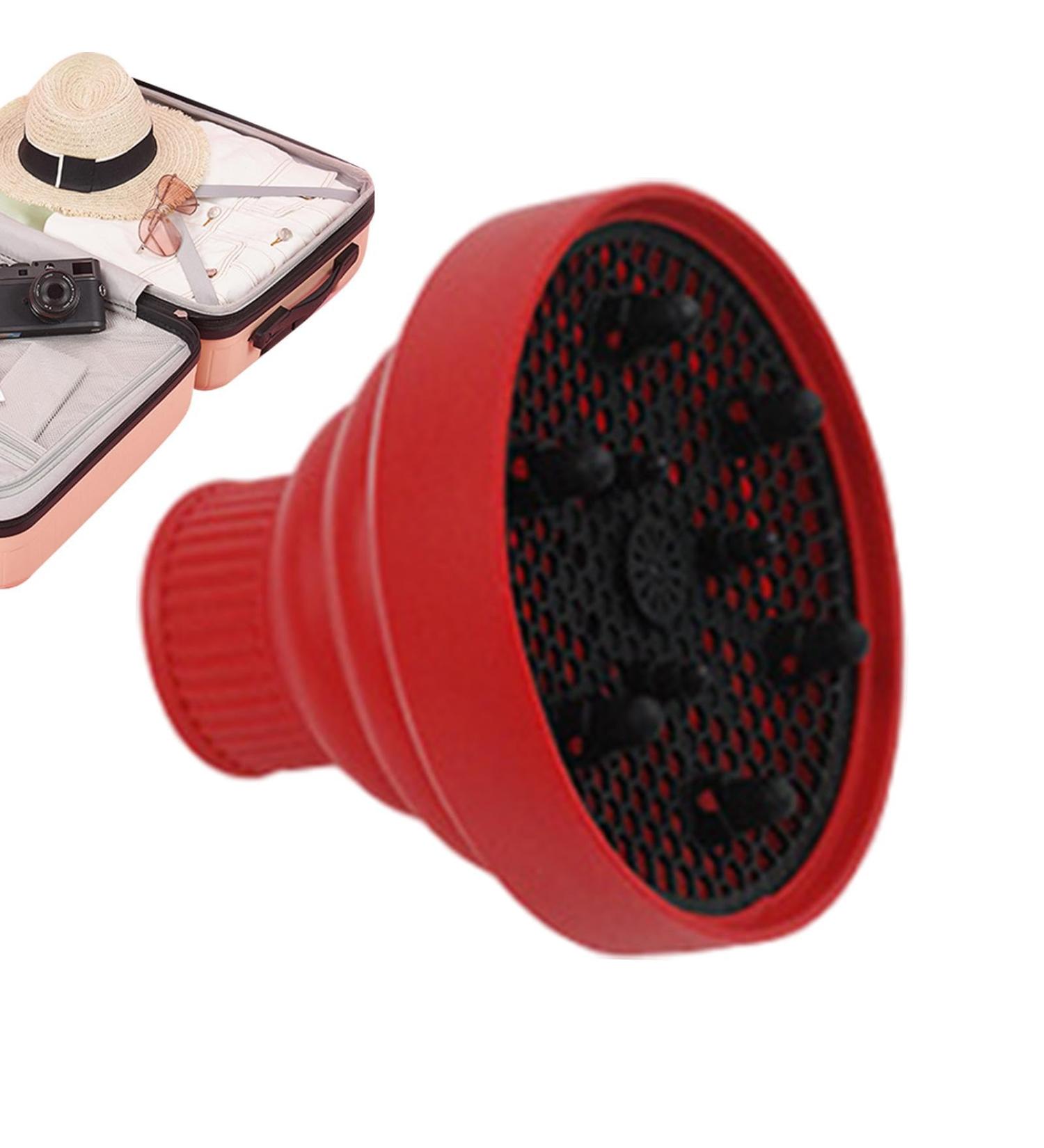 Generic Blow Dryer Attachment | Foldable Silicone Blow Dryer Attachment Heat Resistant Soft Blow Dryer Accessory Multifunctional Hair Styling Supplies for Girls red - Buy Online on GoSupps.com