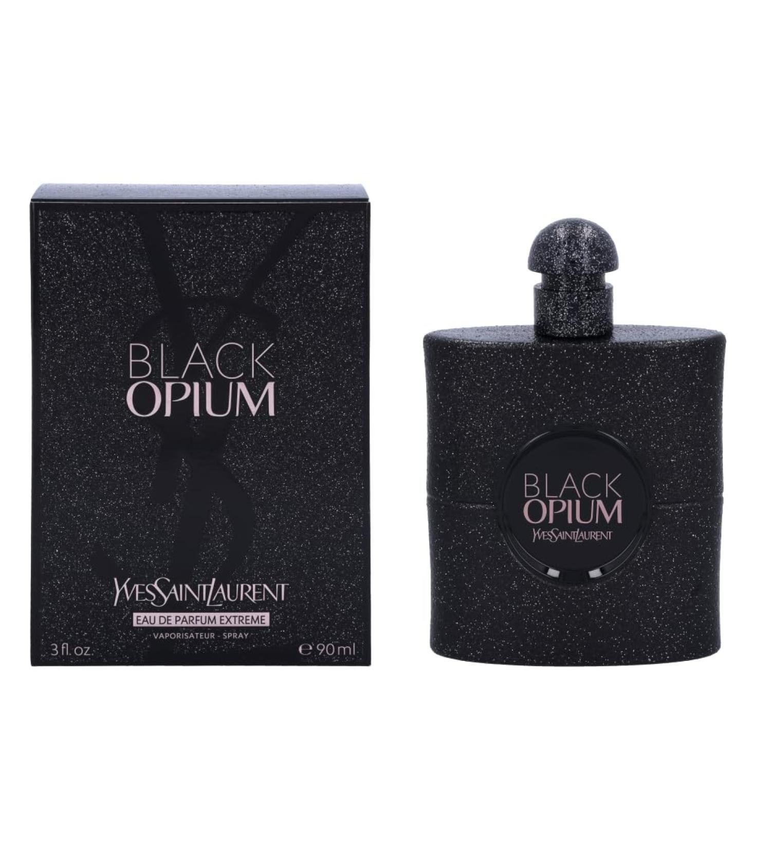 YVES SAINT LAURENT Opium Black Extreme for Women - 3 oz EDP Spray Floral Vanilla 3 Fl Oz (Pack of 1) - Buy Online on GoSupps.com