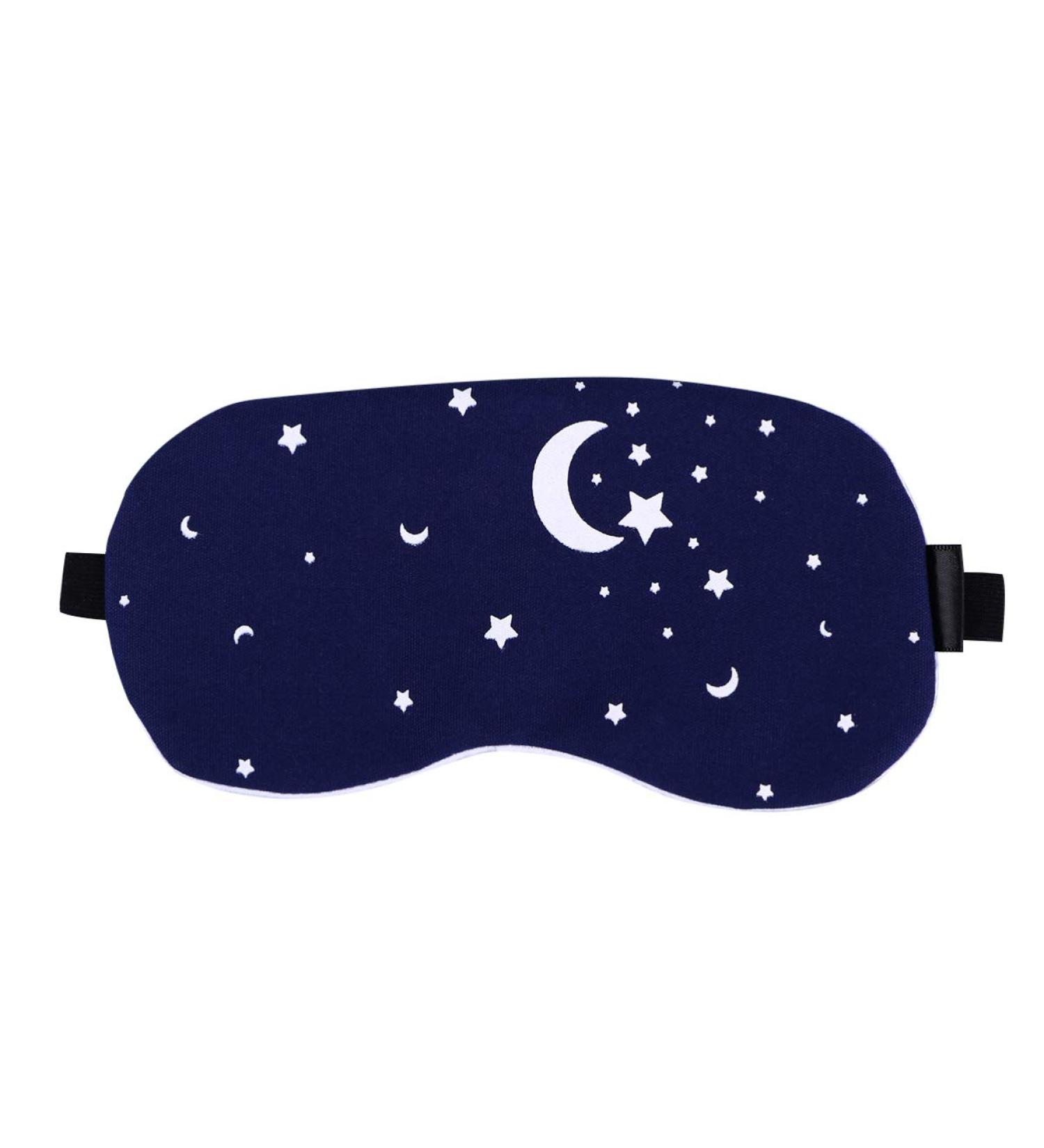 FOMIYES Adjustable Eye Mask with Cold/Hot Therapy - Soft Sleeping Mask for Travel & Puffy Eyes (Blue - Buy Online on GoSupps.com