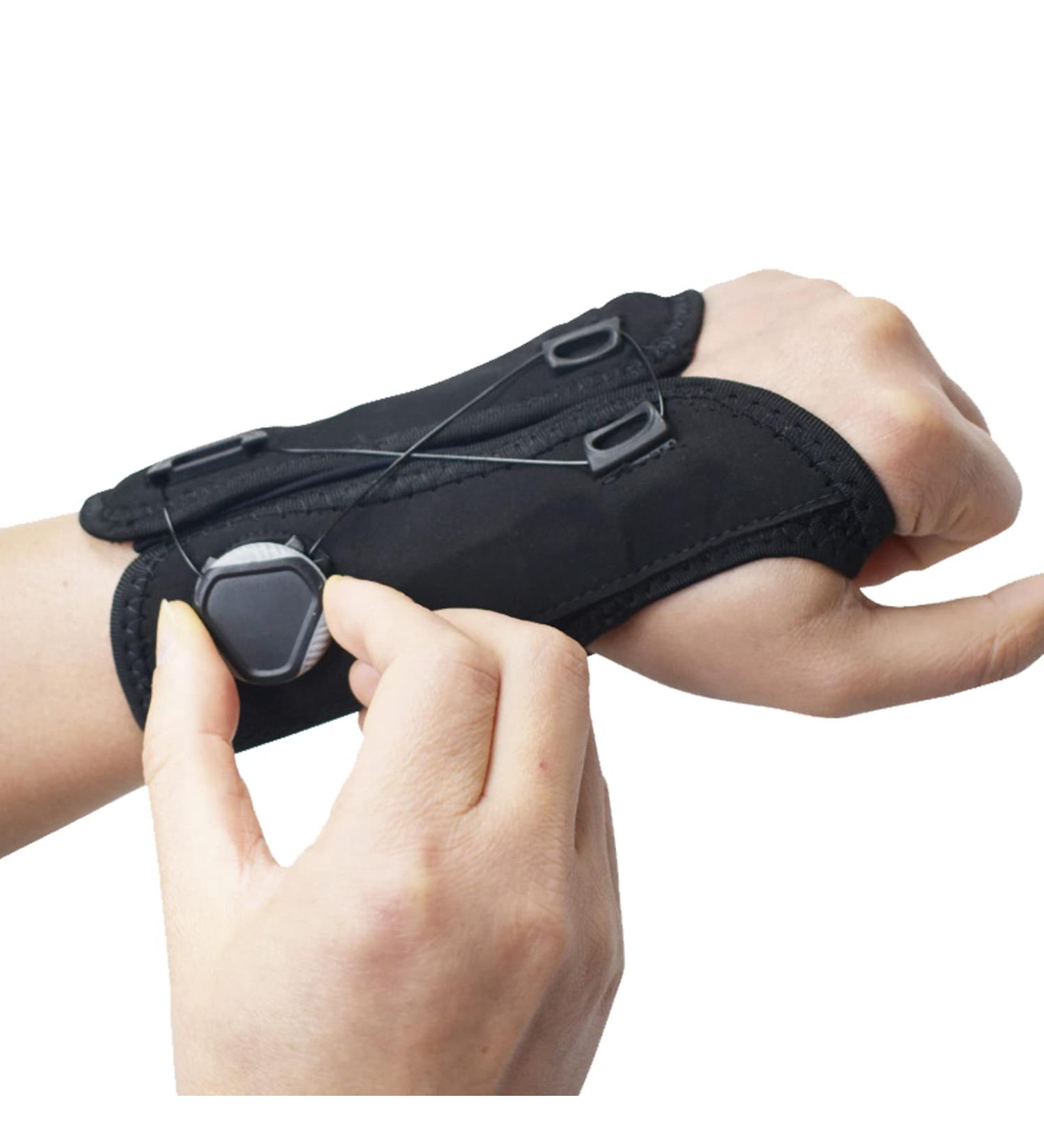 SONGQEE Carpal Tunnel Wrist Support Brace - Adjustable Wrist Splint for Arthritis, Tendonitis, Pain Relief - Left Hand Knob Design - Reduce Recovery Time - Men/Women (Black) - Buy Online on GoSupps.com