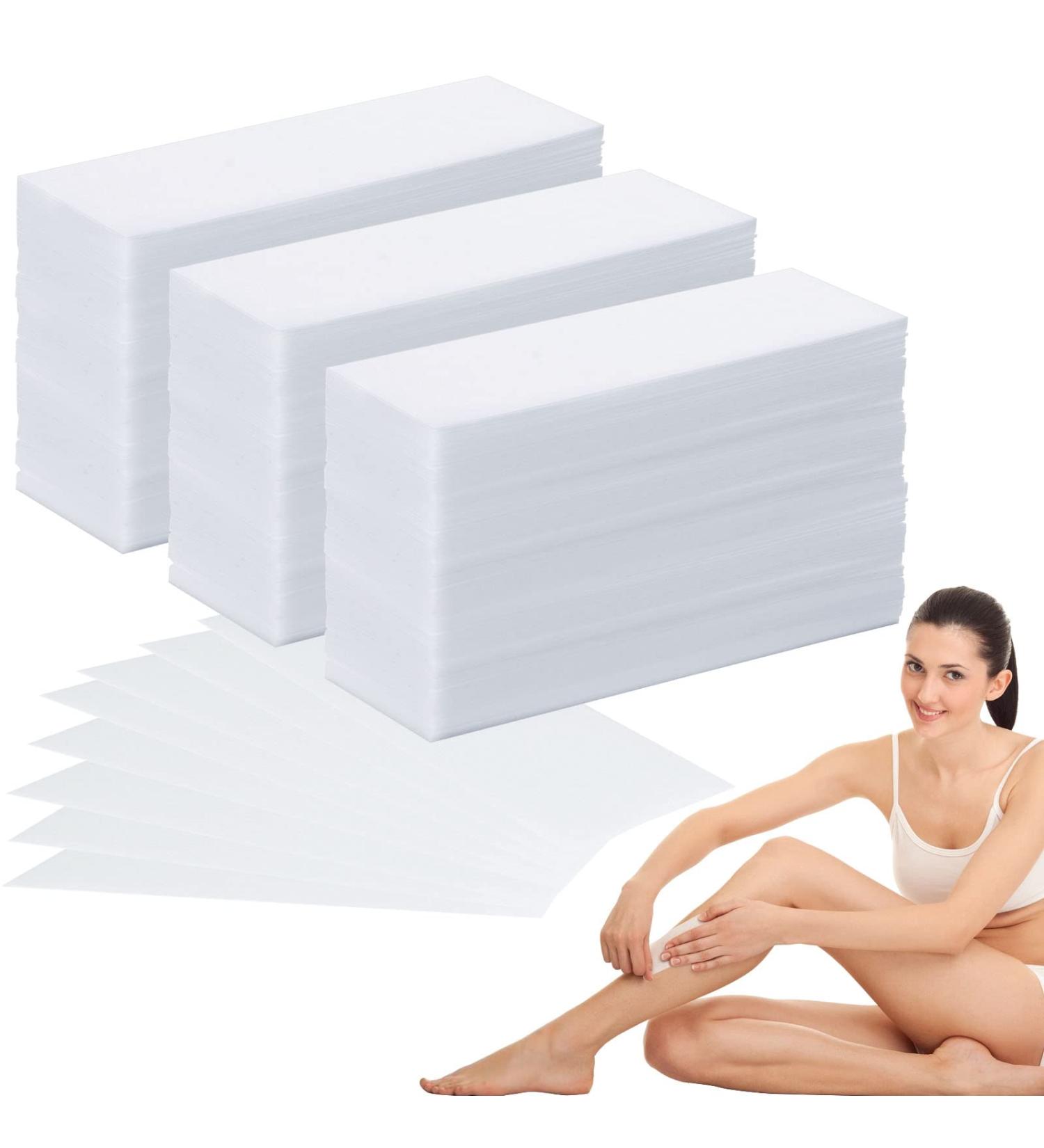 Sep Glitter 300 Wax Strips for Hair Removal | Fleece Waxing Strips for Women - Facial & Body Use (7x10cm & 4x10cm) - Buy Online on GoSupps.com
