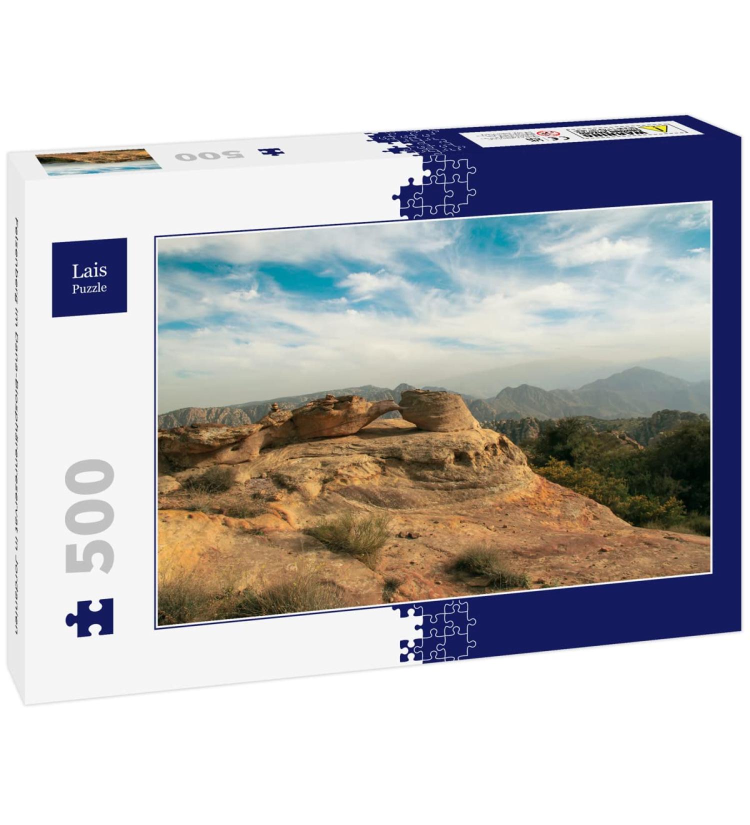 Lais Puzzle Rocky Mountain in the Dana Biosphere Reserve in Jordan 500 pieces - Buy Online on GoSupps.com