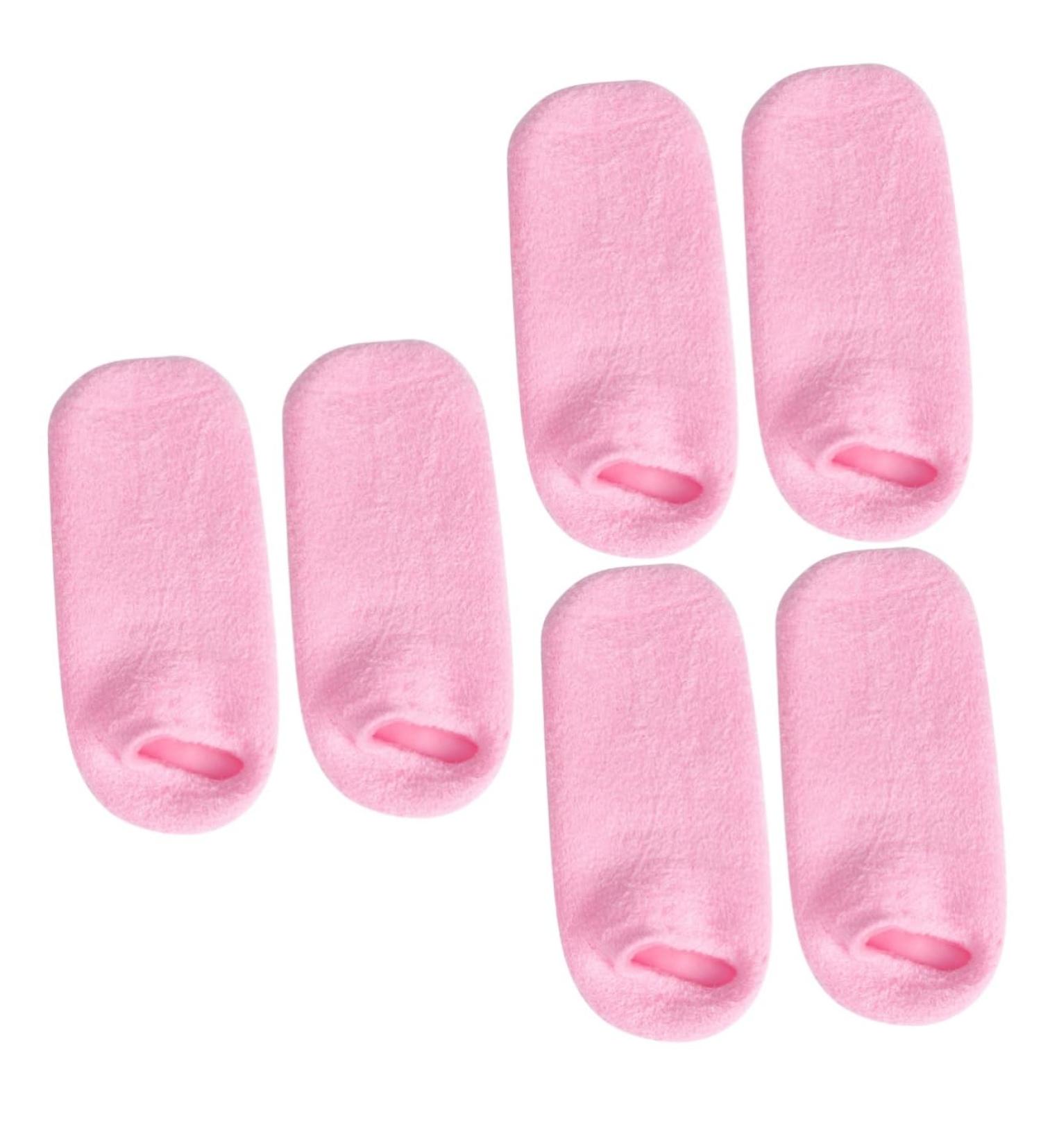 FOMIYES 3 Pairs Gel Moisturizing Socks Anti-Crack Socks Gel Socks Ankle Socks Moisturizing Heel Socks - Buy Online on GoSupps.com