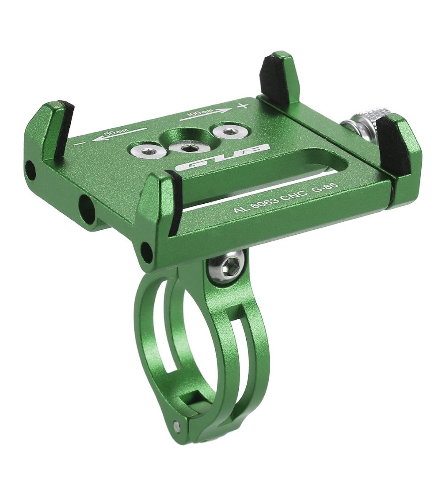 Lixada Universal Bicycle Phone Holder - Adjustable for 3.6-6.2 Inch Devices - Green | International Shipping - Buy Online on GoSupps.com