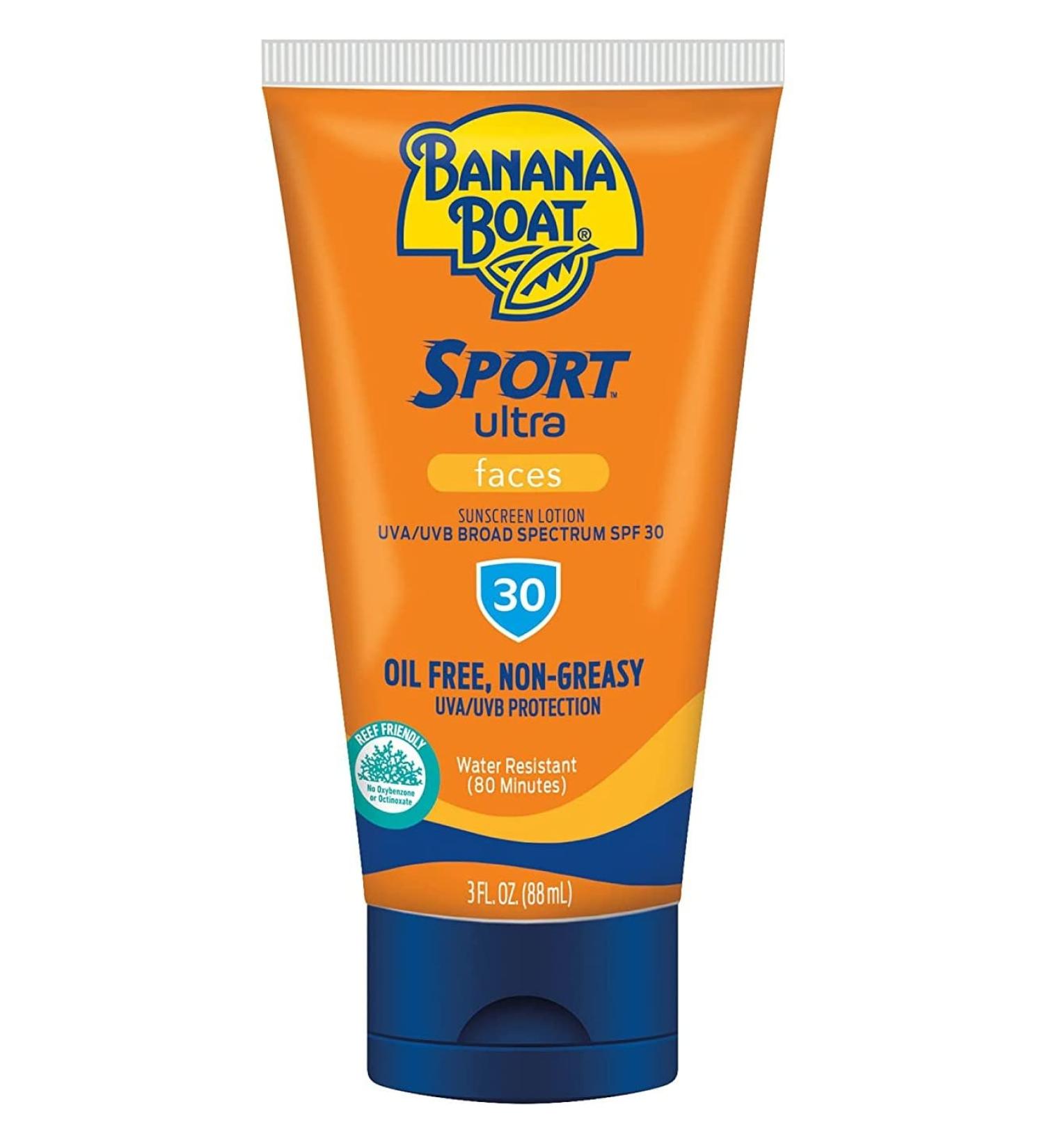 Banana Boat SPF 30 Sport Face Sunscreen 3oz (88ml) - Pack of 3 - Buy Online on GoSupps.com