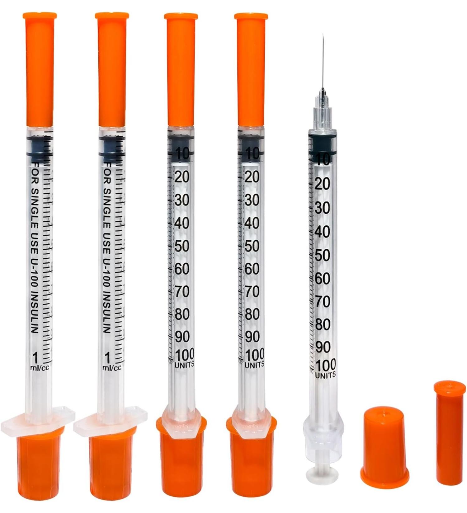 U-100 29G 1ml/cc Lab Syringes 1/2-Inch (13mm) - Pack of 30  Individually Wrapped - Buy Online on GoSupps.com