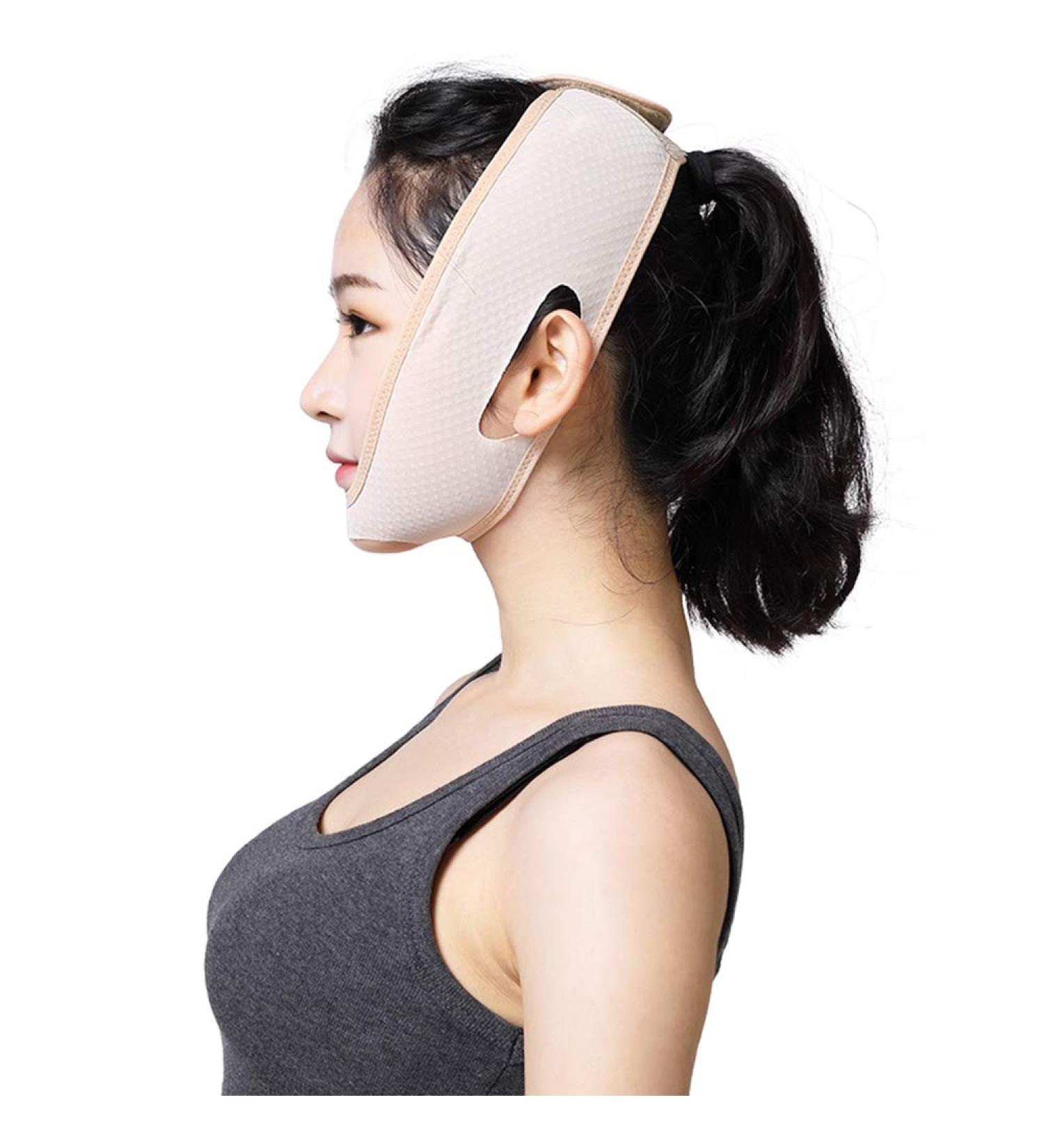 Perfect Facial Slimming Mask for Women | V Face Line Belt & Double Chin Shaper - Buy Online on GoSupps.com
