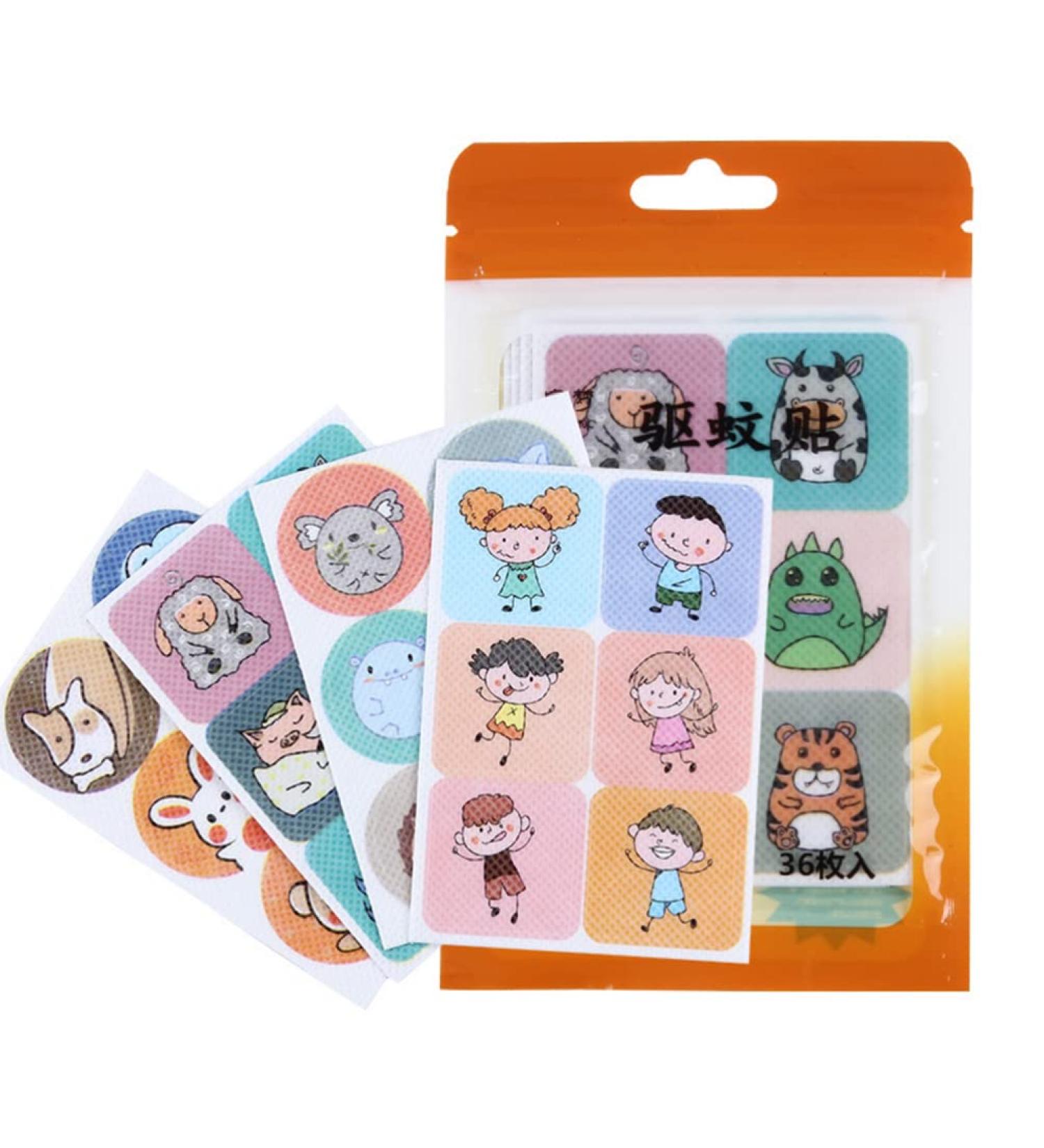 108PCS Healvian Cartoon Pattern Natural Stickers Patches for Kids and Adults - Buy Online on GoSupps.com