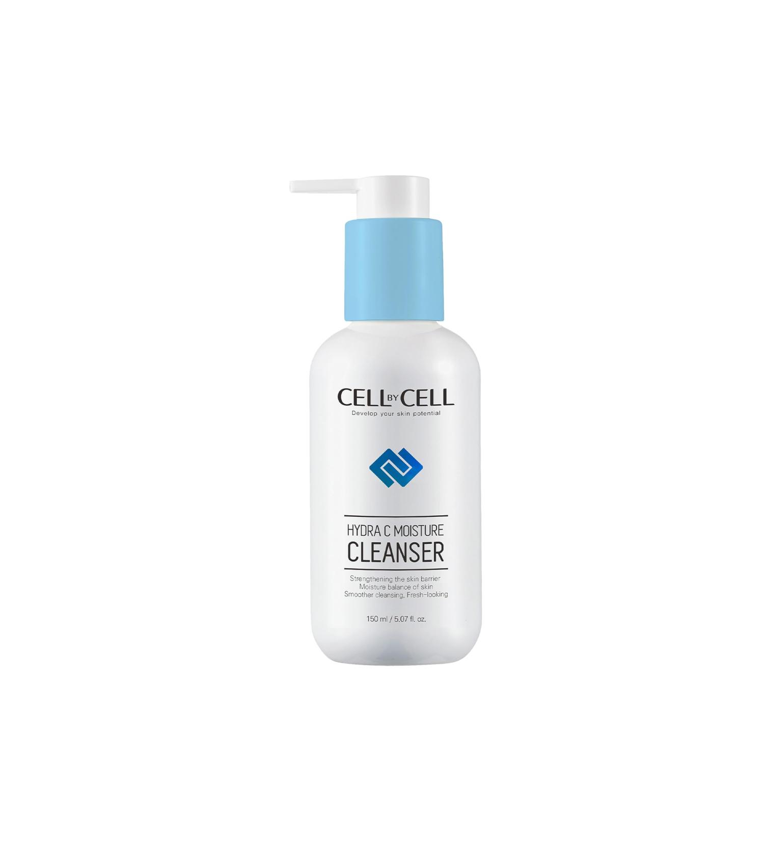 Hydra C Moisture Cleanser | Hydrating Liquid Foam Cleanser for Soft Fresh Skin - 150ml - International Shipping Available - Buy Online on GoSupps.com