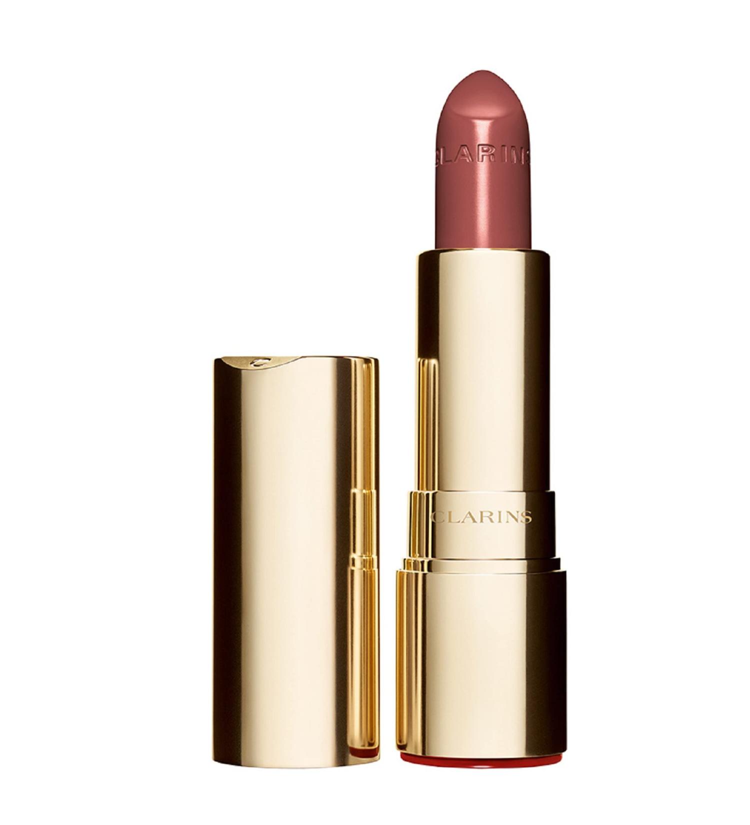 Clarins Joli Rouge Lipstick - Satin Finish for Intense Color, Moisturizing Formula Lasts 6 Hours - Nude Brick - Buy Online on GoSupps.com