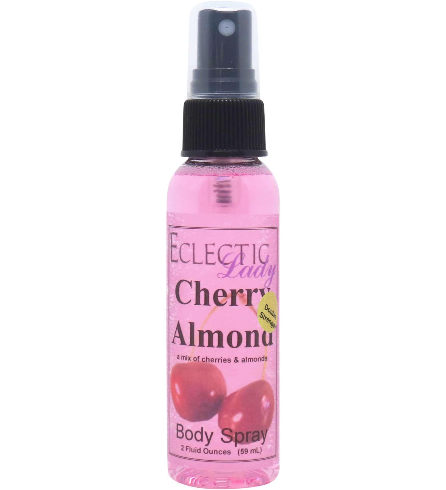Cherry Almond Body Spray (Double Strength) 2 ounces Body Mist for Women with Clean Light & Gentle Fragrance Long Lasting Perfume with Comforting Scent for Men & Women Cologne with Soft Subtle Double Strength 2 Fluid Ounces - Buy Online on GoSupps.com