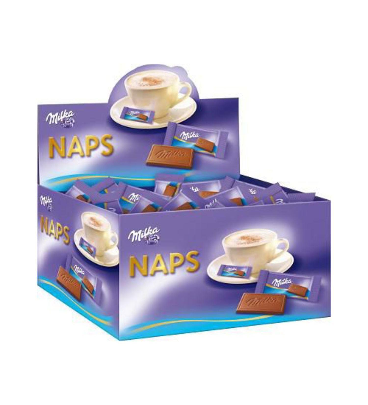 Milka Naps milk chocolate 355 pieces box 1.7 kg