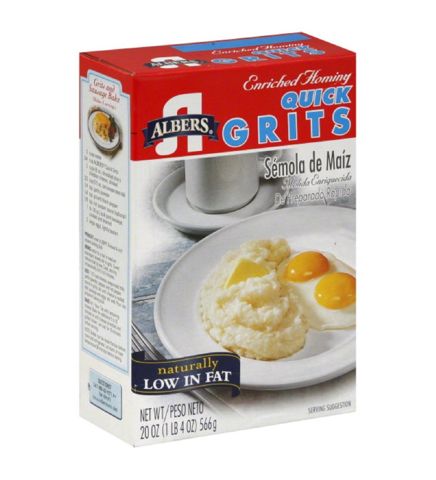 ALBERS GRITS QCK - Pack of 10 - 20 Oz.