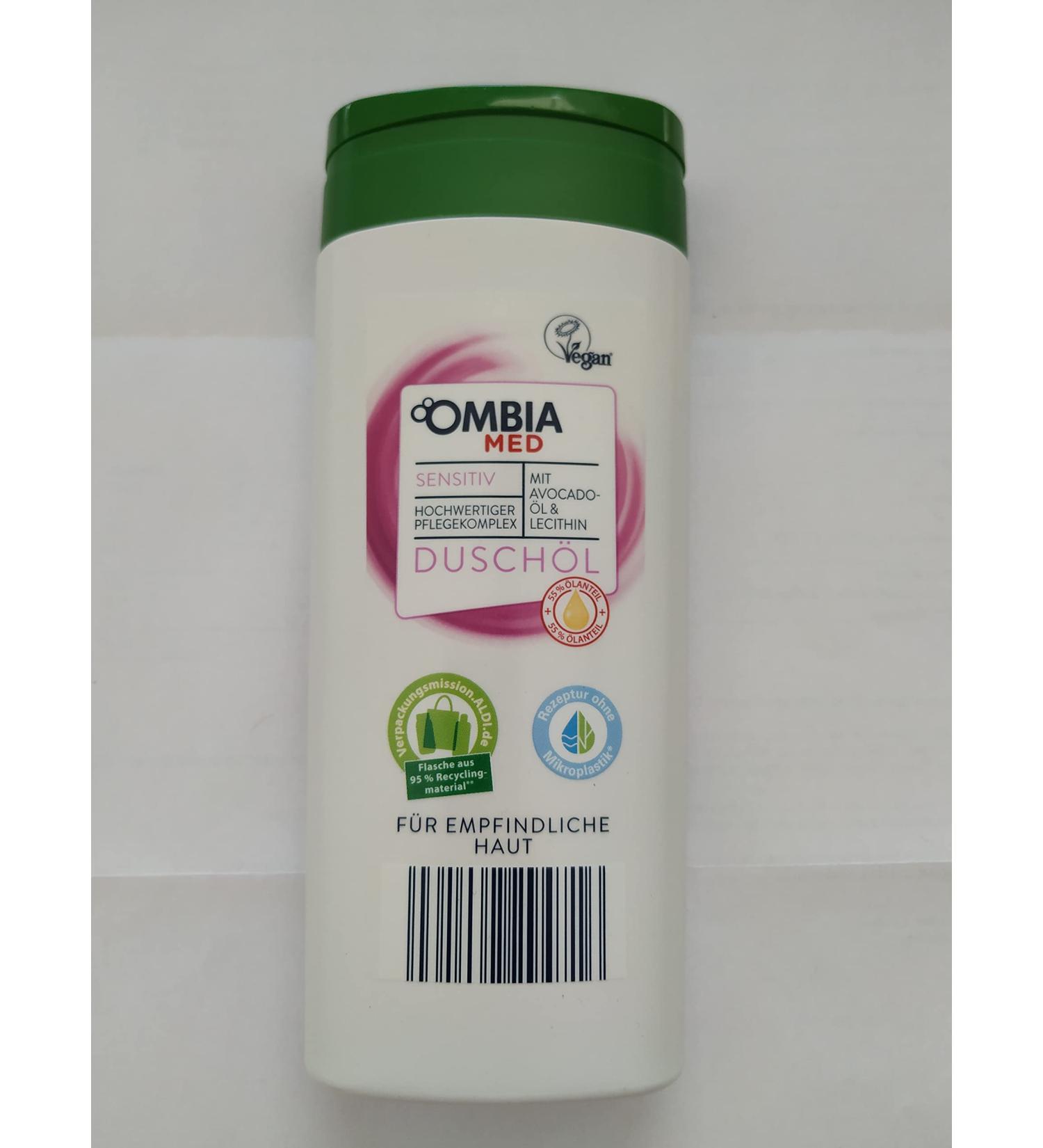 OMBIA med Sensitive Shower Oil with Chamomile and Panthenol 300 ml