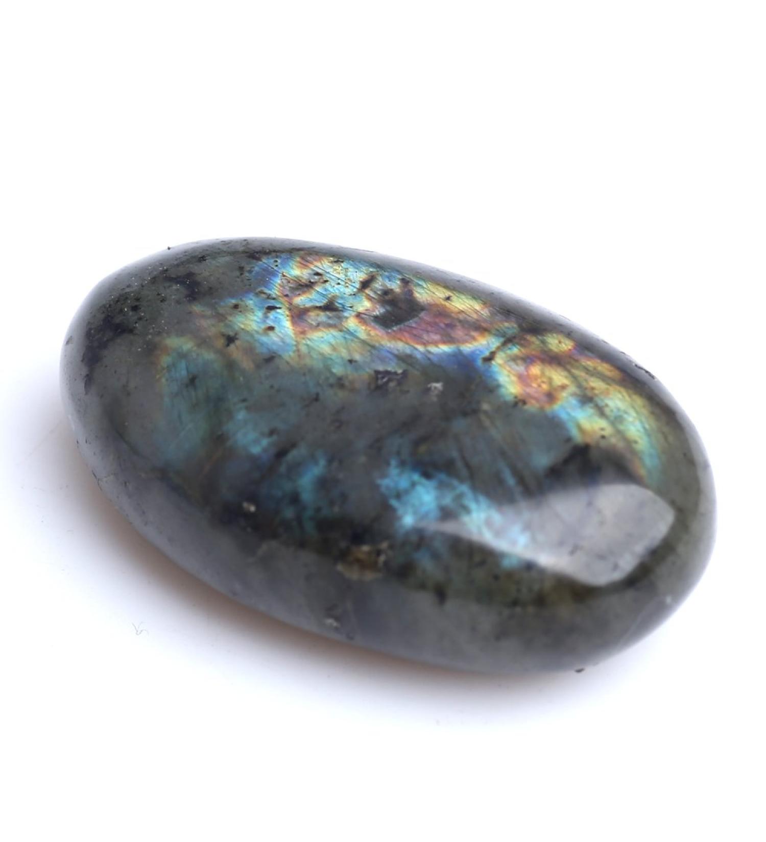 2 inches Labradorite Palm Stone Quartz Gemstone Worry Stone Crystal - Buy Online on GoSupps.com