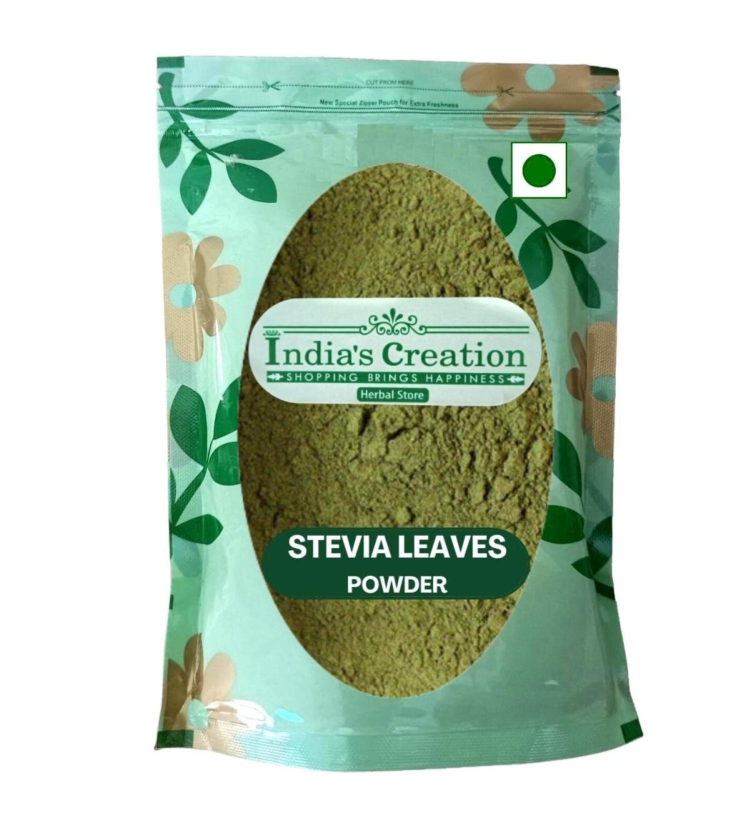 Stevia Leaf Powder-Stevia Rebaudiana-Raw Herbs-Madhu Tulsi-Mithi Tulsi-Stivia-Jadi Booti-Single Herbs (1000 Gram) 1 kg (Pack of 1) - Buy Online on GoSupps.com