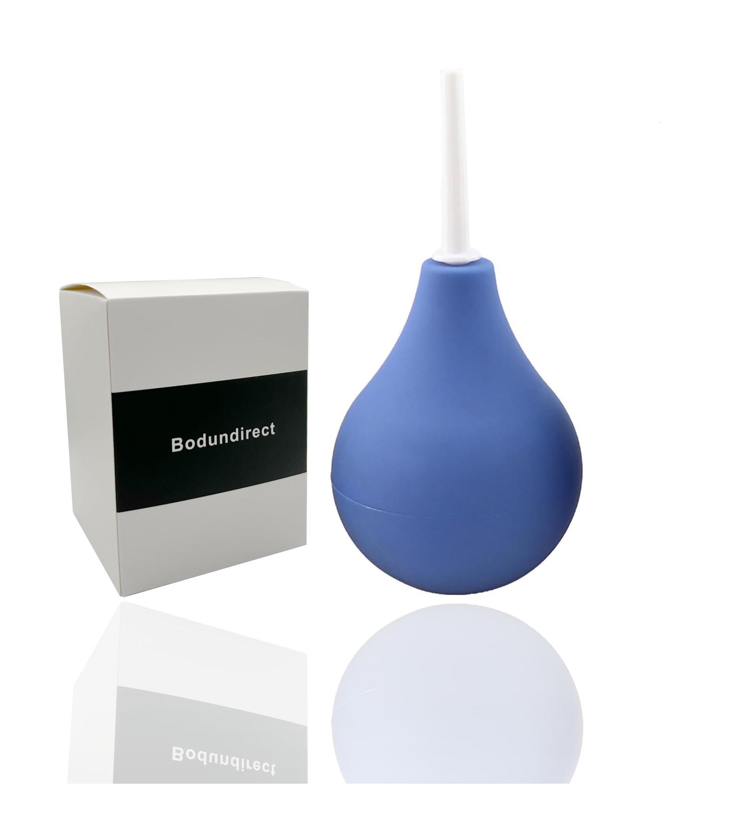 Anal Douche Enema Bulb - Vaginal Cleaner for Health | Water & Coffee Colon Cleansing | Detox & Constipation Relief (Blue 7.4 oz) | International Shipping Available - Buy Online on GoSupps.com