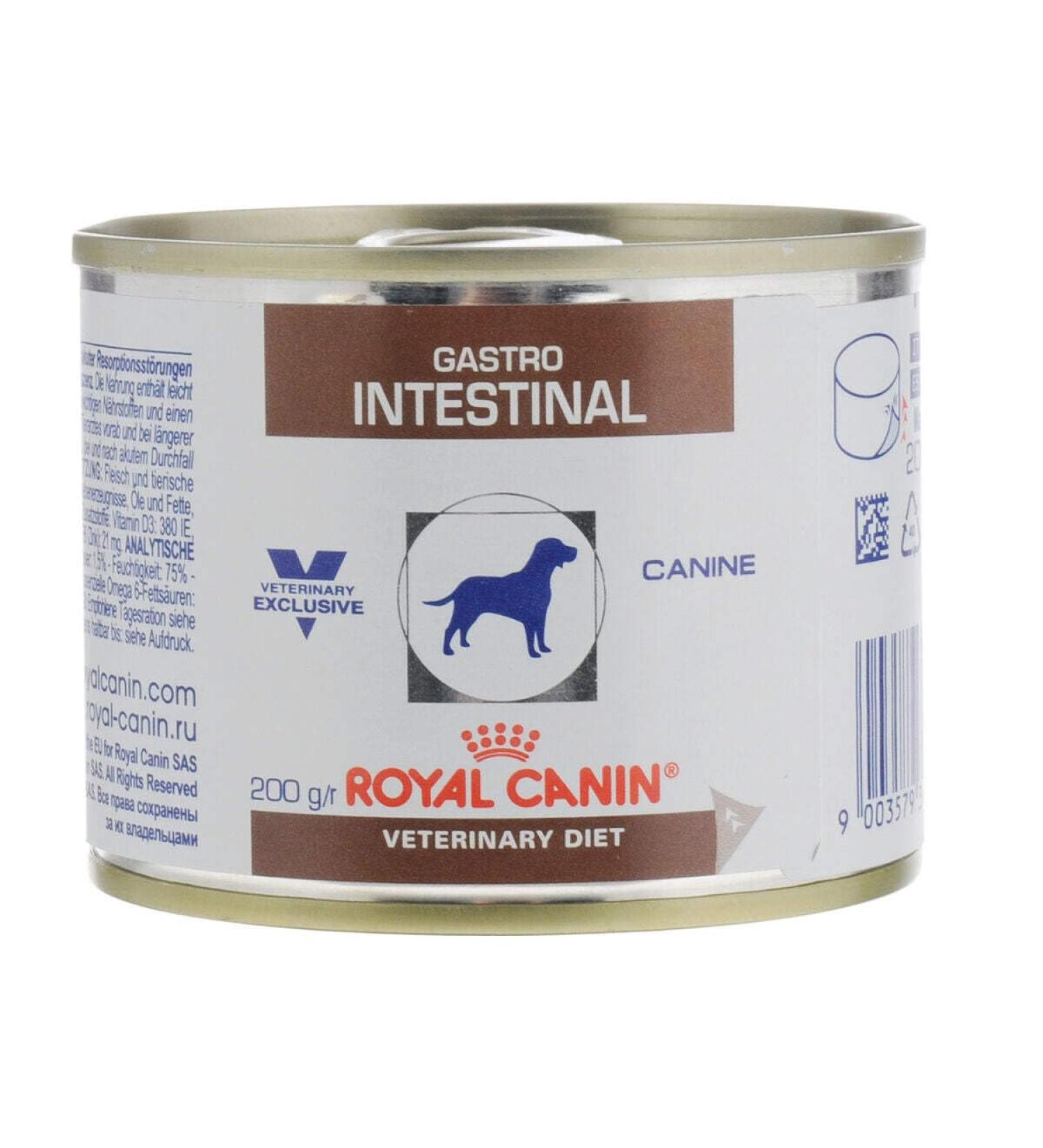 Royal Canin Veterinary Diet Dog Gastro Intestinal Dog Food 200g