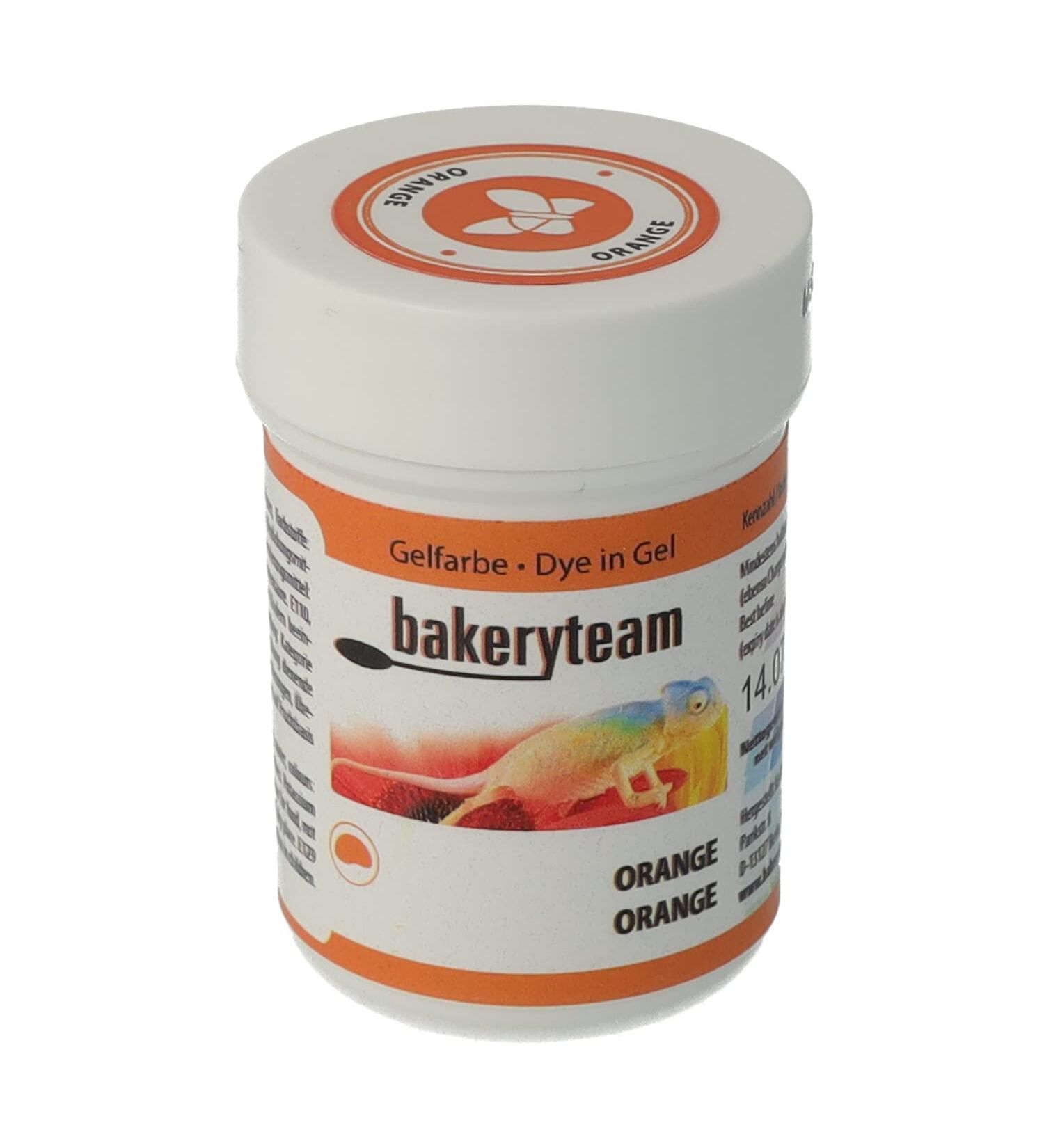 bakeryteam Food Coloring Icing Color 35g Orange Peel/Orange