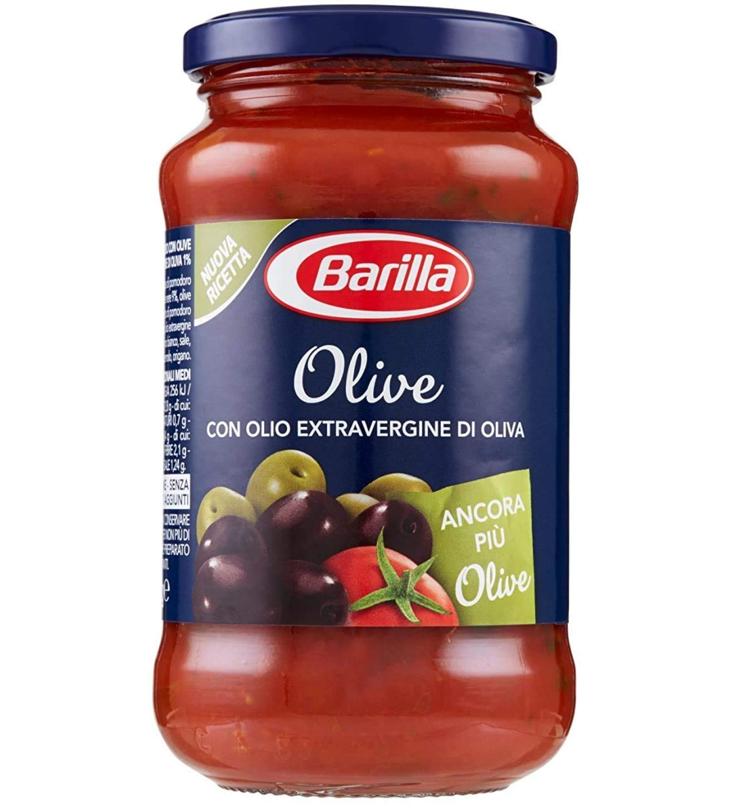 3x Barilla Sugo con Olive Pasta Sauce tomato sauce with olives 400g from Italy pasta
