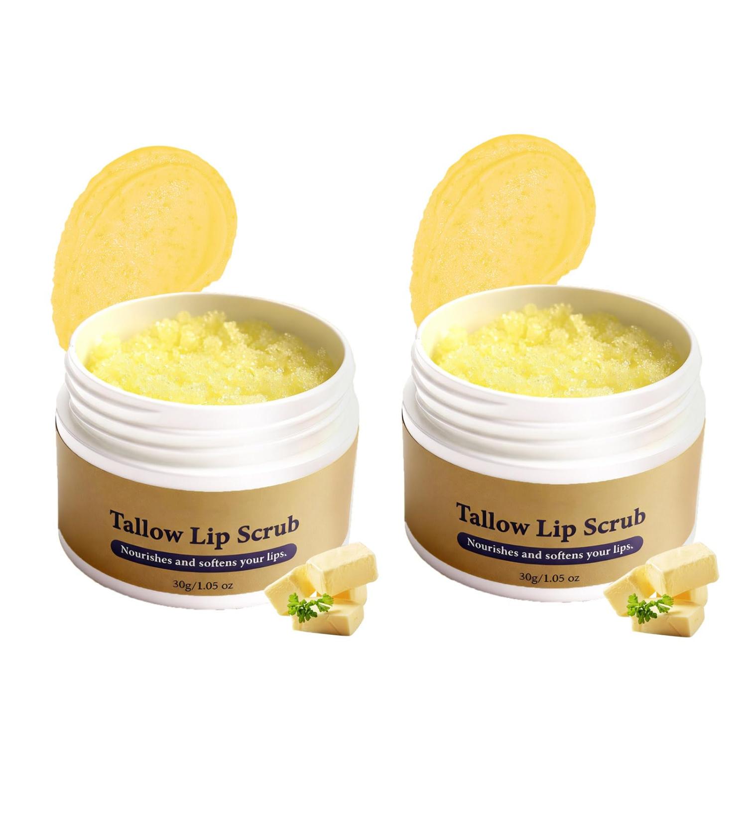 Lot de 2 gommages l vres au sucre et au s bum - Soin naturel pour les l vres fonc es - limine en douceur les cellules mortes - Pour une peau douce et souple - Buy Online on GoSupps.com