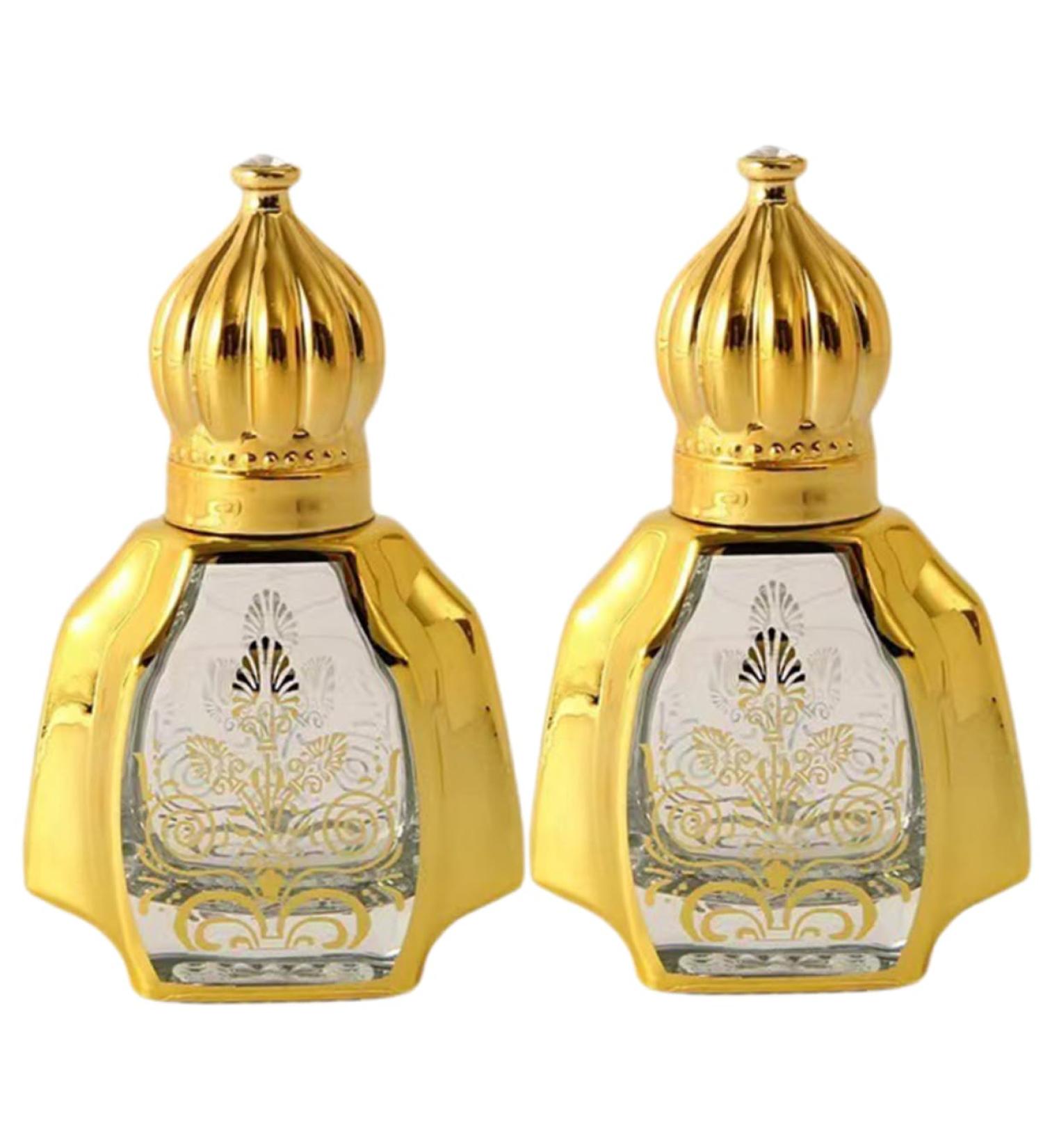 Honmeet 2-Pack Glass Essential Oil Roller Bottles - Thai Oils & Holy Water - Perfect for Travel & DIY - Buy Online on GoSupps.com