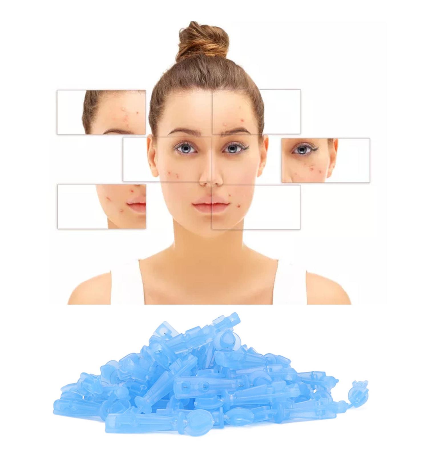 50pcs Professional Blackhead Whitehead Remover Set | Acne Pin Blemish Removal Tools - Buy Online on GoSupps.com