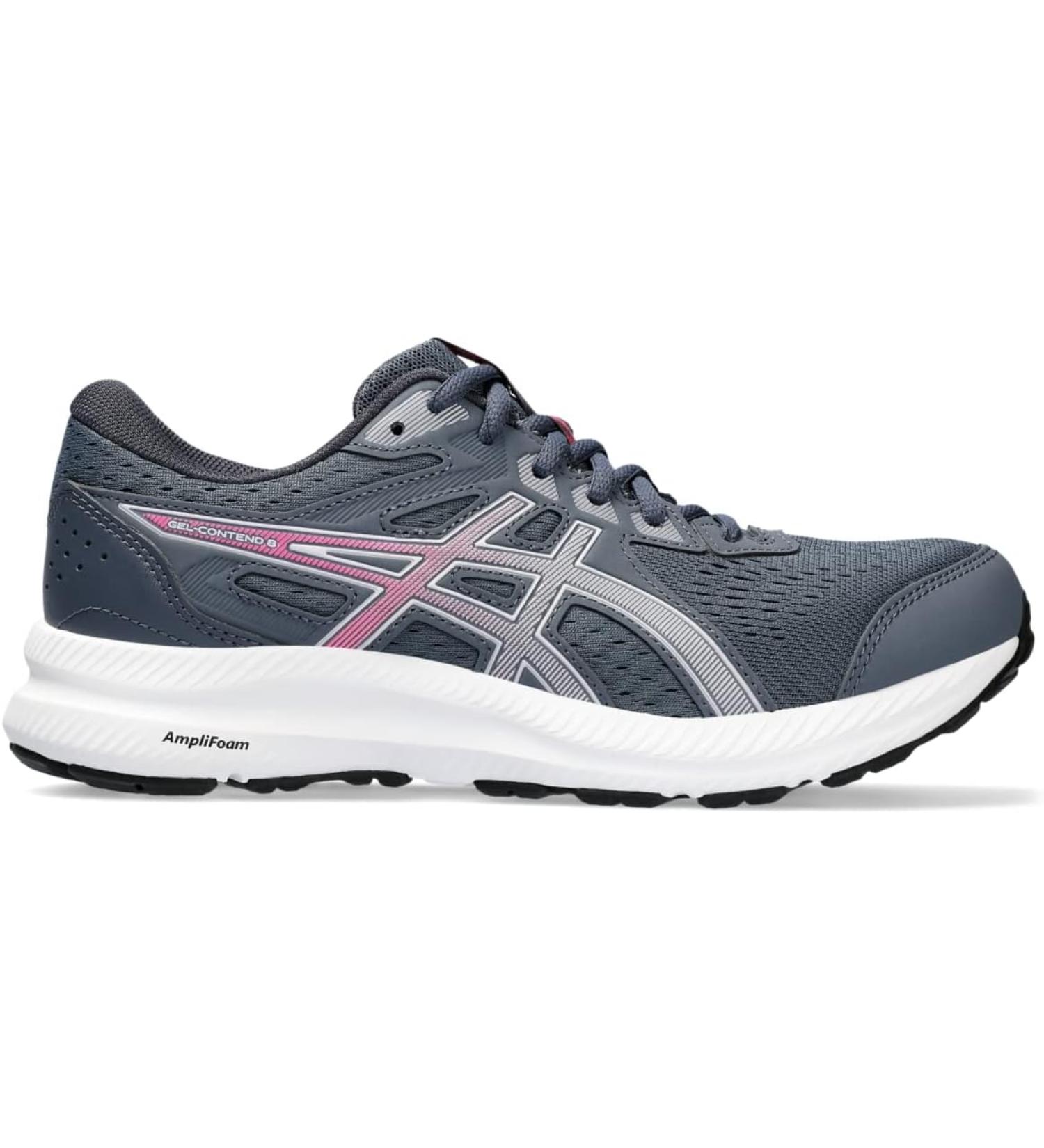 ASICS Women's Gel-Contend Running Shoes -Tarmac & Lilac Hint - 9 - Buy Online on GoSupps.com