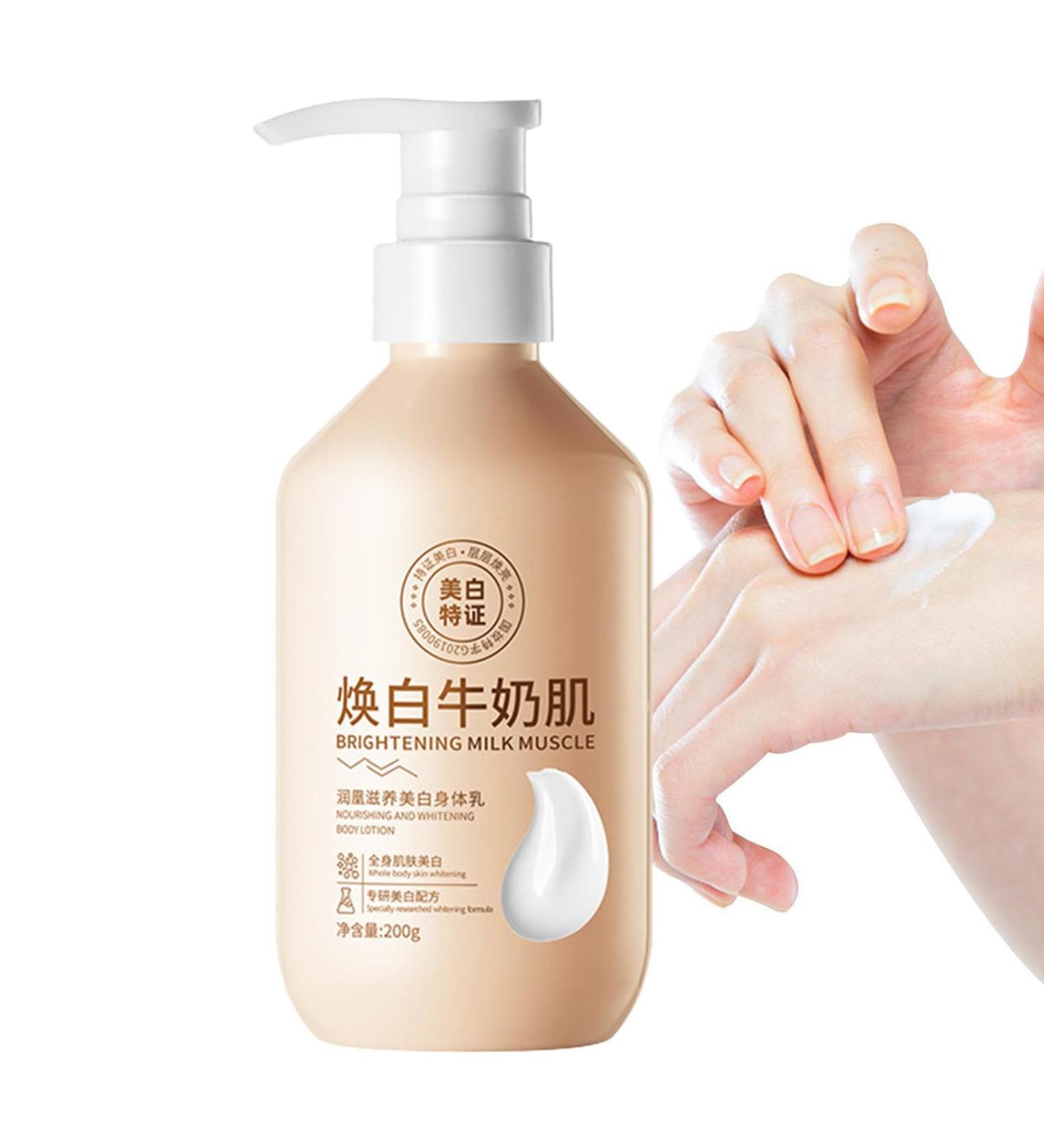 TONGFENG Brightening Body Lotion | Brightening Body Cream 200ml - Bleaching Body Lotion for Skin Nourishing Skin Brightening Cream Gimocool Brightening Lotion - Buy Online on GoSupps.com