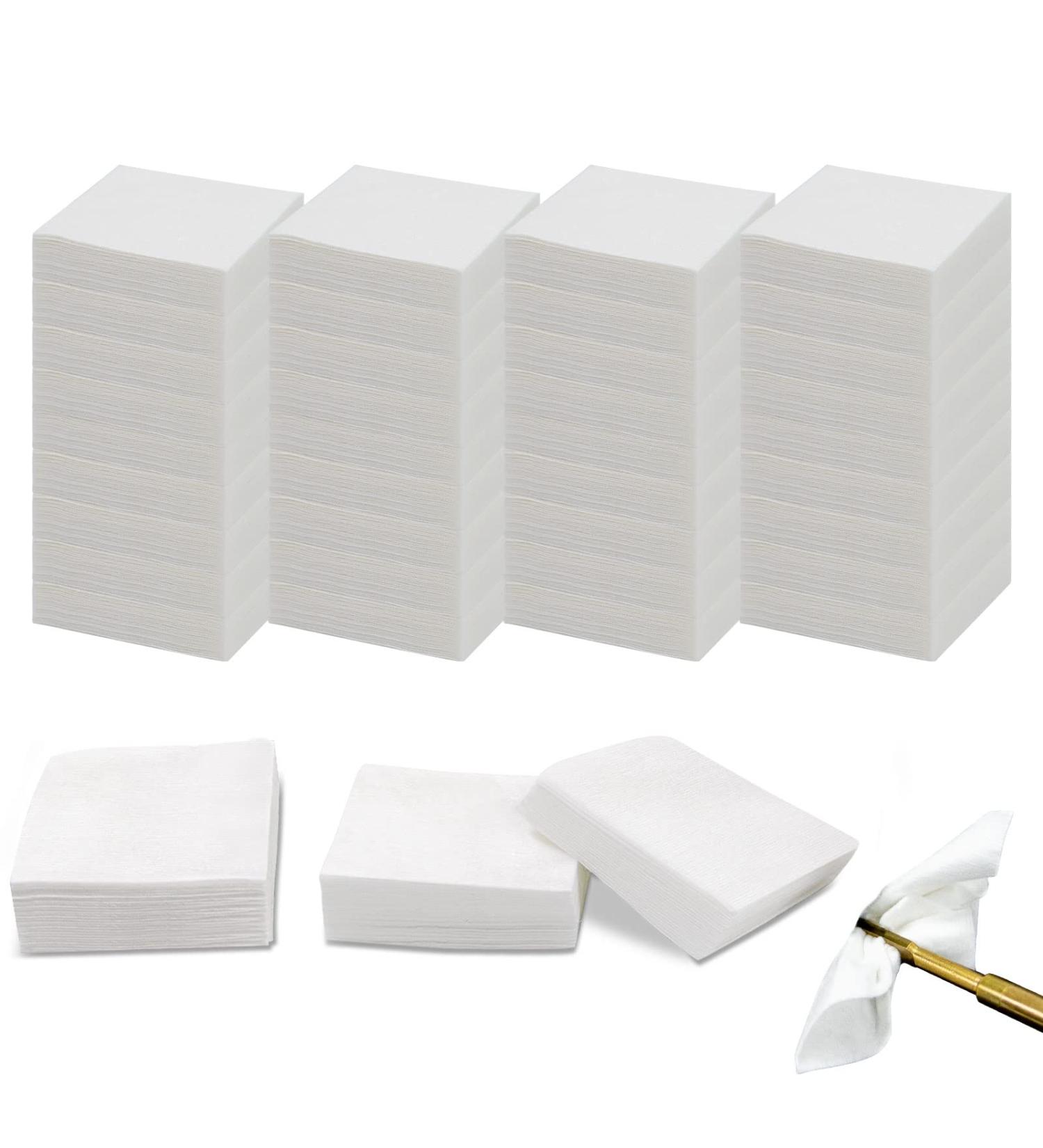 800 Pcs PINGMIC 2'' Thick Gun Cleaning Patches Highly Absorbent & Lint Free Cloth for .22-.45 Cal / 5.56-9mm-10mm - Superior Gun Cleaning Supplies - Buy Online on GoSupps.com
