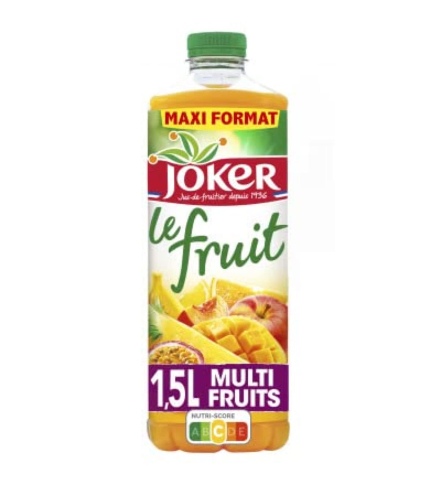 Joker Le Fruit Juice, Multifruit, 1.5L