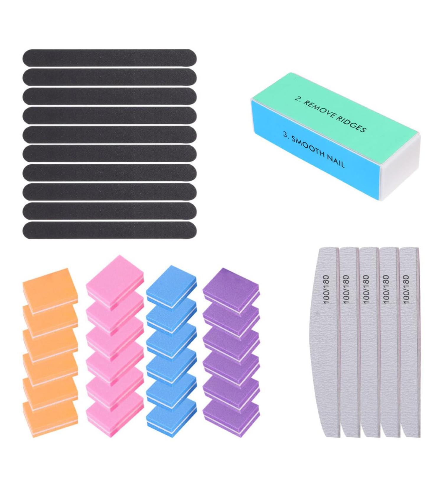 FRCOLOR 1 Nail File Buffer Nail Polishing Block Nail Buffer Block Nail Sanding Files Nail Buffering Files Nail Buffering Block Polishing Buffer Block Nail Buffers Baby Pedicure Sandpaper - Buy Online on GoSupps.com