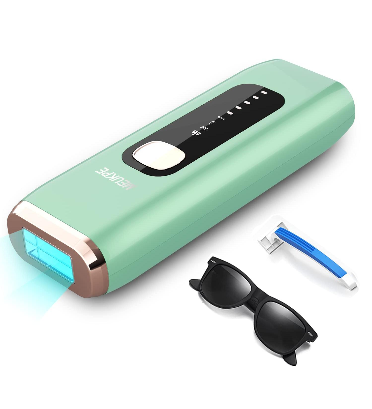 IPL Laser Hair Removal Device - Upgraded to 999,900 Flashes - Permanent Results for Facial, Legs, Arms, Bikini Line - For Women & Men at Home - Buy Online on GoSupps.com