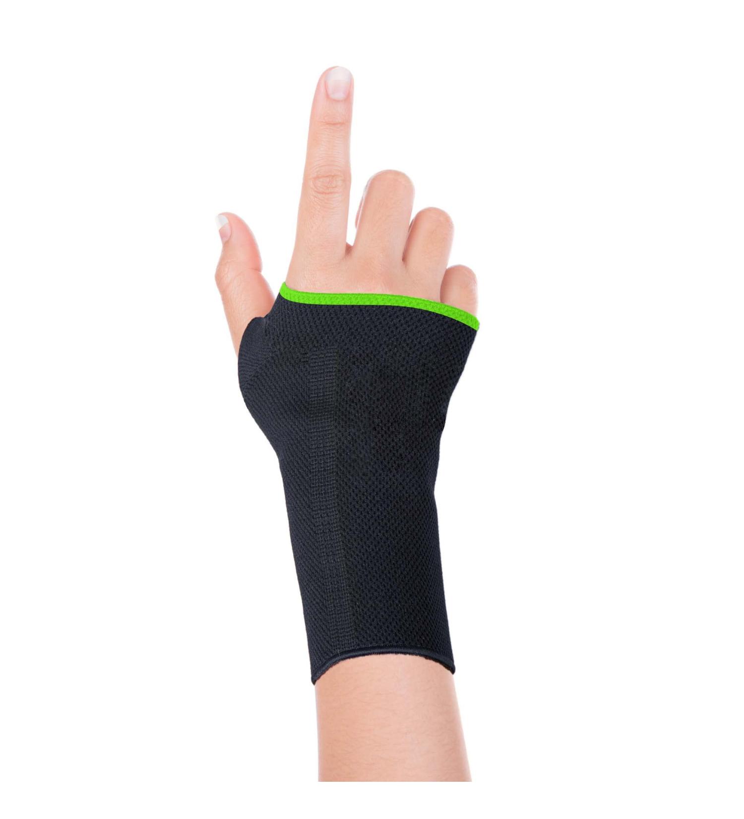 Ikido Wrist Compression Sleeve | Best Wrist Support Brace for Fitness Weightlifting & Workout | Carpal Tunnel Relief for Tendonitis & Arthritis (Medium - Buy Online on GoSupps.com