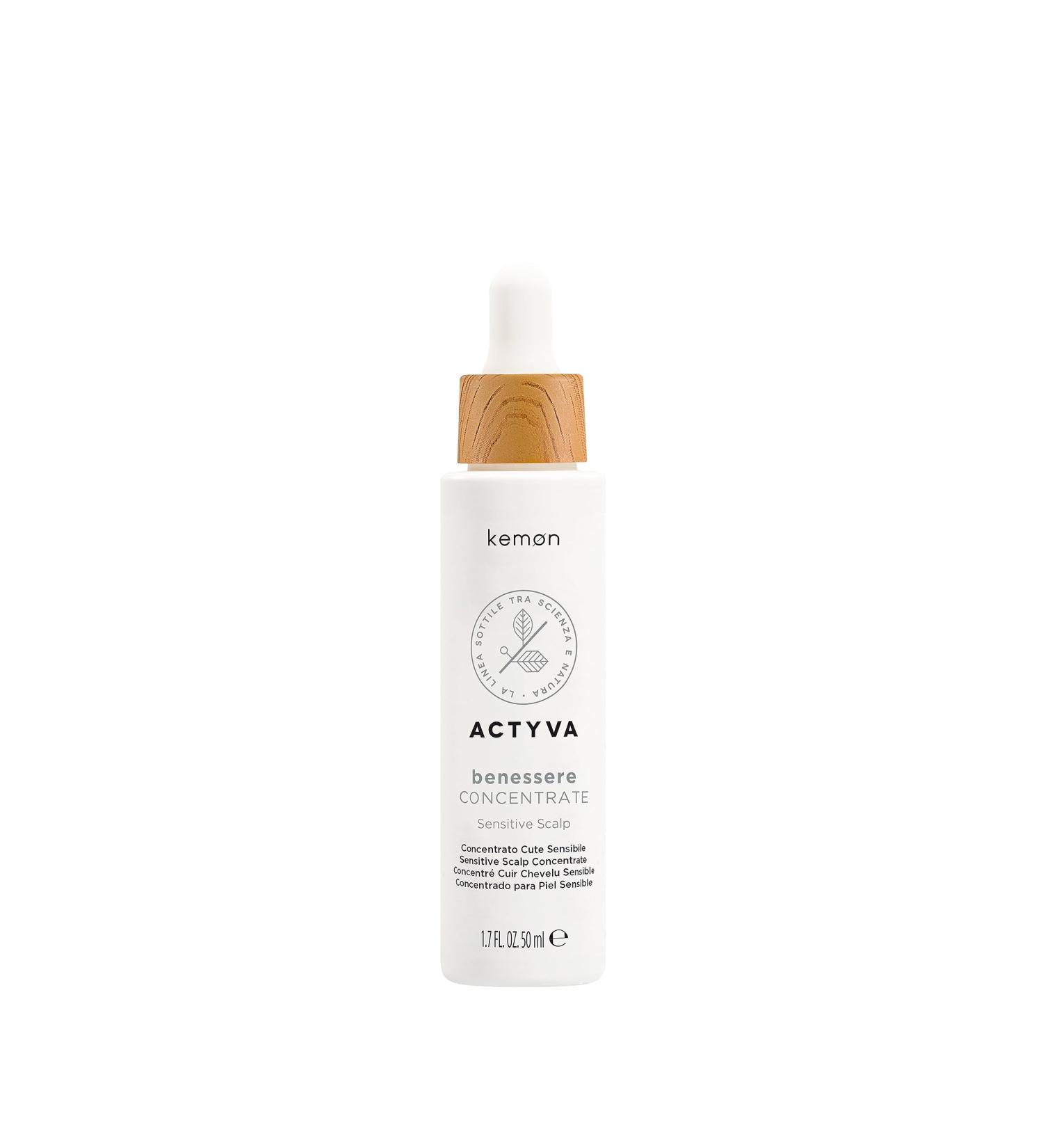 Kemon Actyva Ben tre Concentr Sensitive Scalp 50 ml - Buy Online on GoSupps.com