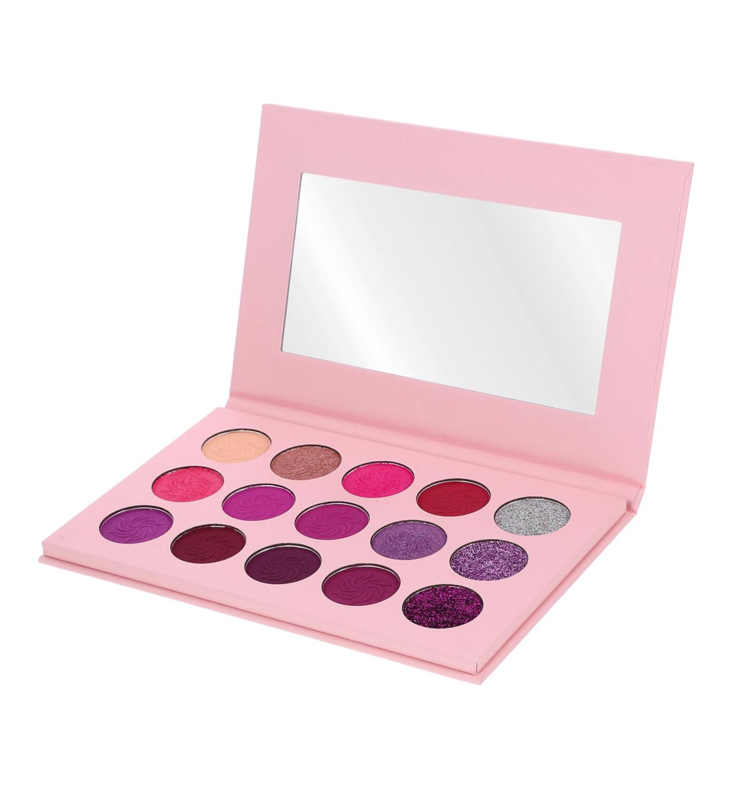Beavorty Palette 15 matte Makeup Palette palette flash Miss Compact 1 count (Pack of 1) Purple - Buy Online on GoSupps.com