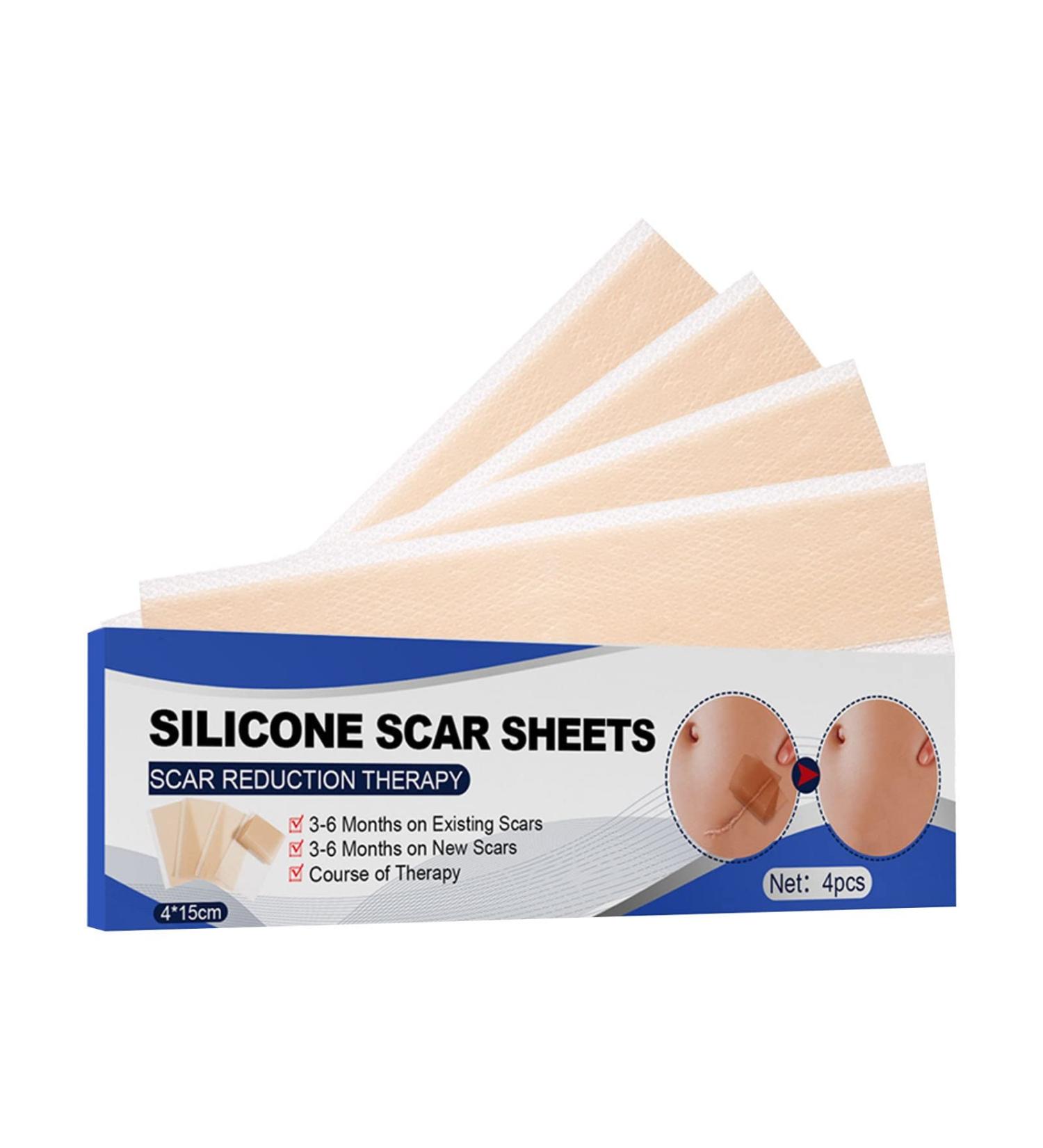 Pore Filler Silicone Gel Scar Patch Fades Stretch Marks Burn Scar Patch Smooth Skin Skin Cut Fix Patch Eye Wrinkles Disappear Instantly (B One Size) One Size B