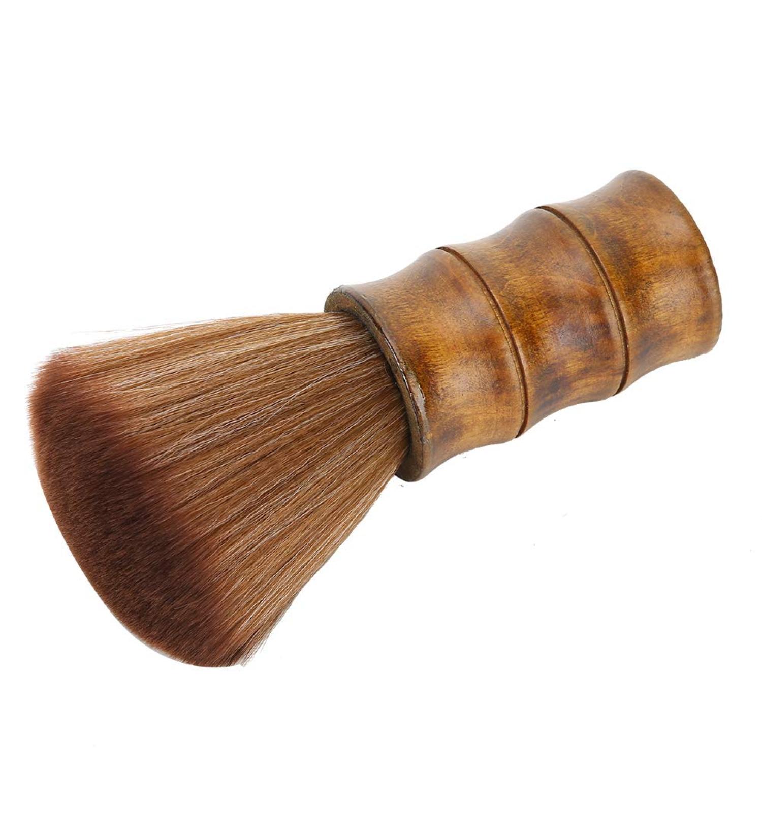 Hair Remover Brush Comfortable Fiber Hair Wood Handle Portable Professional Use - Buy Online on GoSupps.com