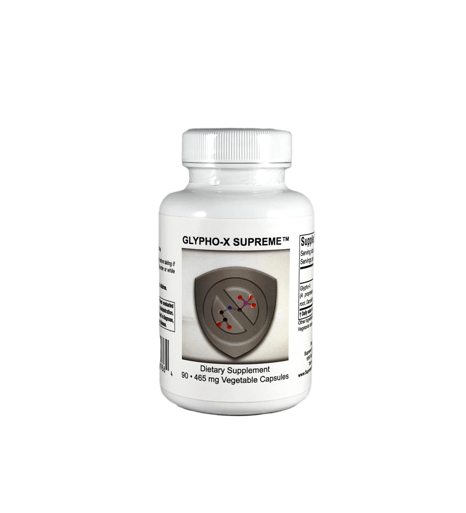 Supreme Nutrition Glypho-X 90 Pure Herbal Vegetarian Capsules - Powerful Herbal Combination for Optimal Nutrition - Buy Online on GoSupps.com
