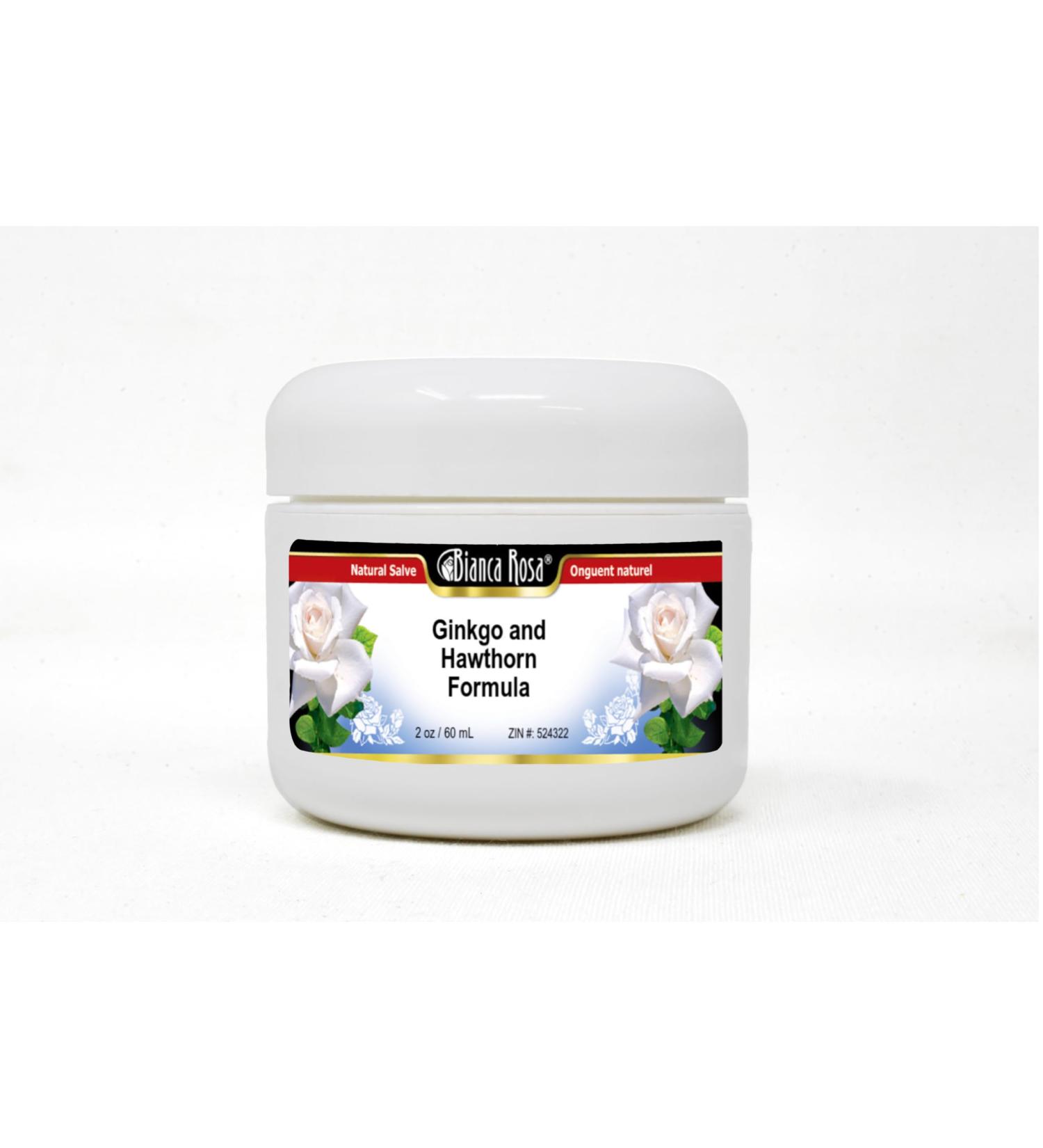 Bianca Rosa Ginkgo and Hawthorn Formula Salve (2 oz ZIN: 524322) - 2 Pack - Buy Online on GoSupps.com
