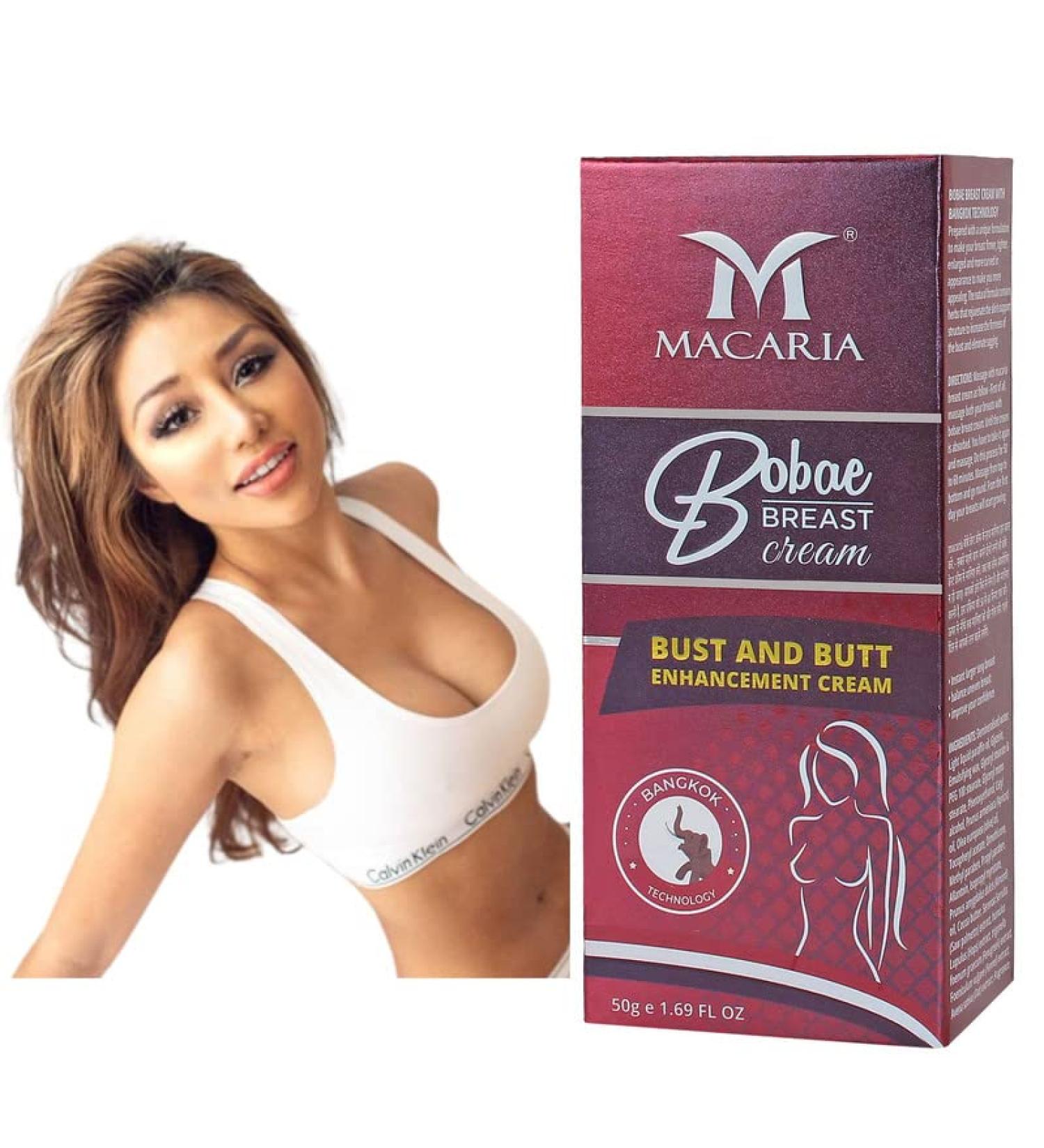 MACARIA Breast Enlargement Bust Cream Enhancement Gel For Women Breast Tightening Cream - Buy Online on GoSupps.com