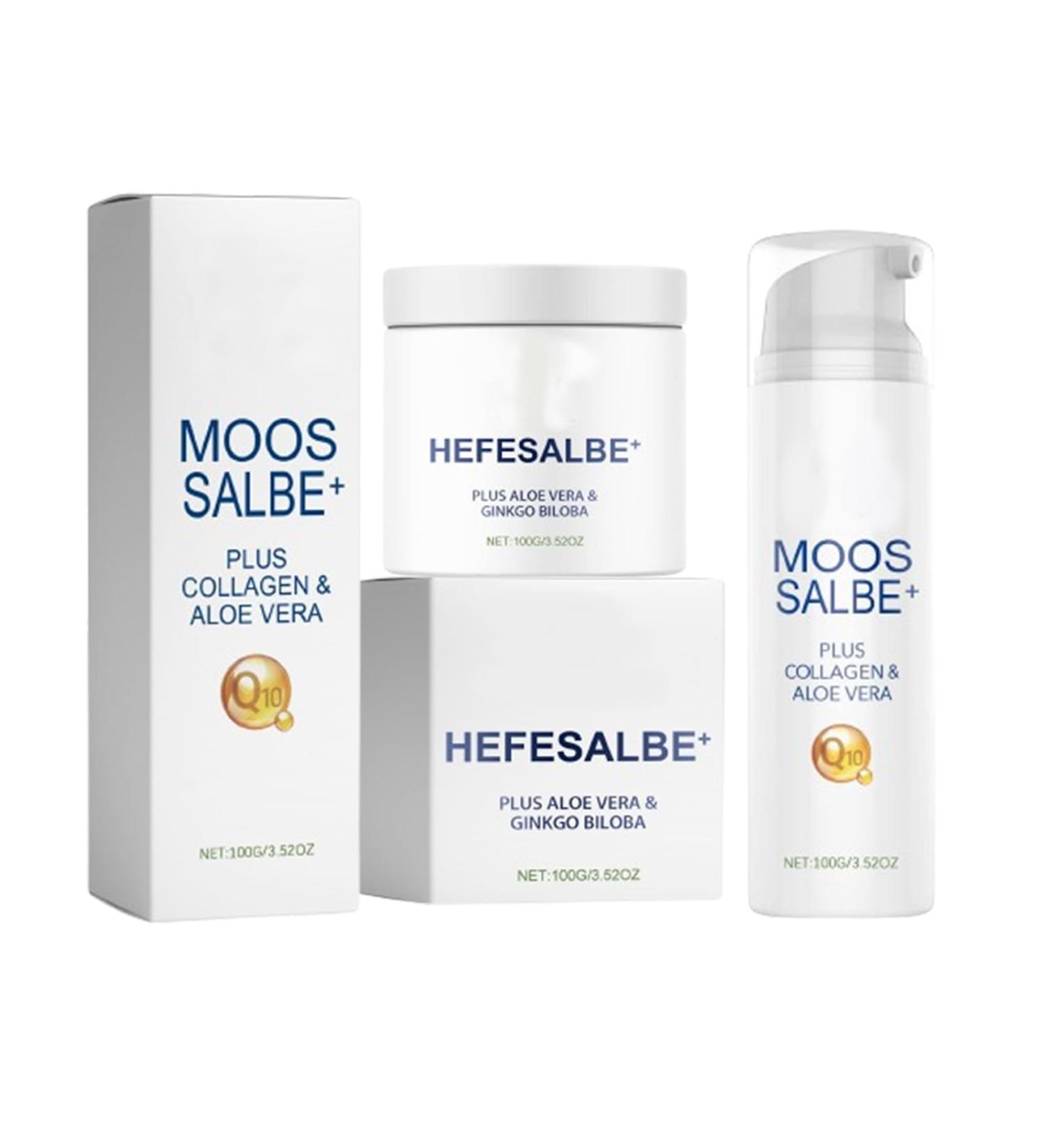 YANINEE Yeast Ointment Against Rubbing Skin 1 Piece Dry Skin Yeast Ointment and 1 Piece Anti-Wrinkle Cream for All Skin Types - Buy Online on GoSupps.com