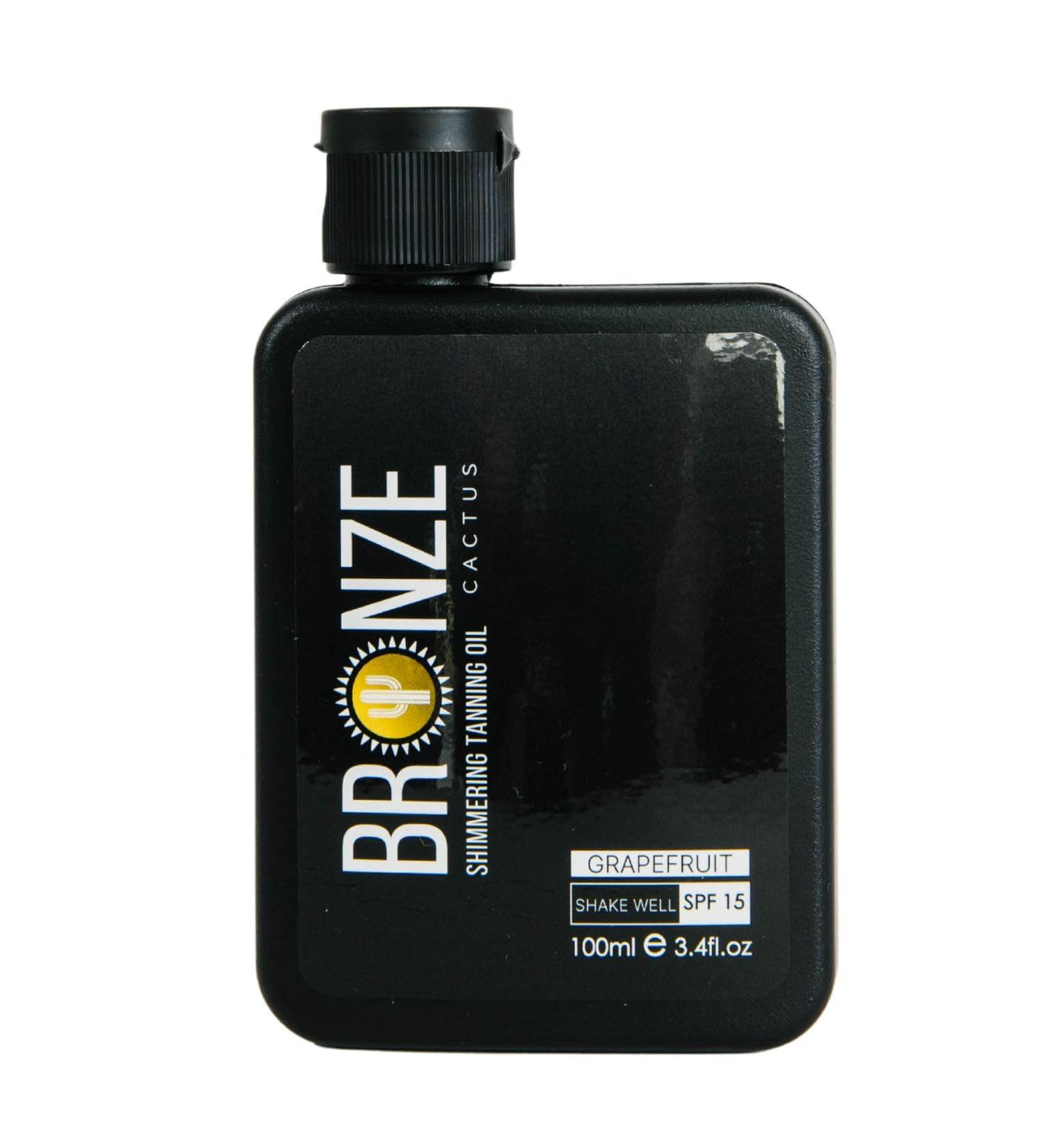Grapefruit Tanning Oil SPF15 - Vegan Moisturizing Broad Spectrum UVA/UVB Protection Paraben & Cruelty-Free 3.4fl.oz - International Shipping Available - Buy Online on GoSupps.com