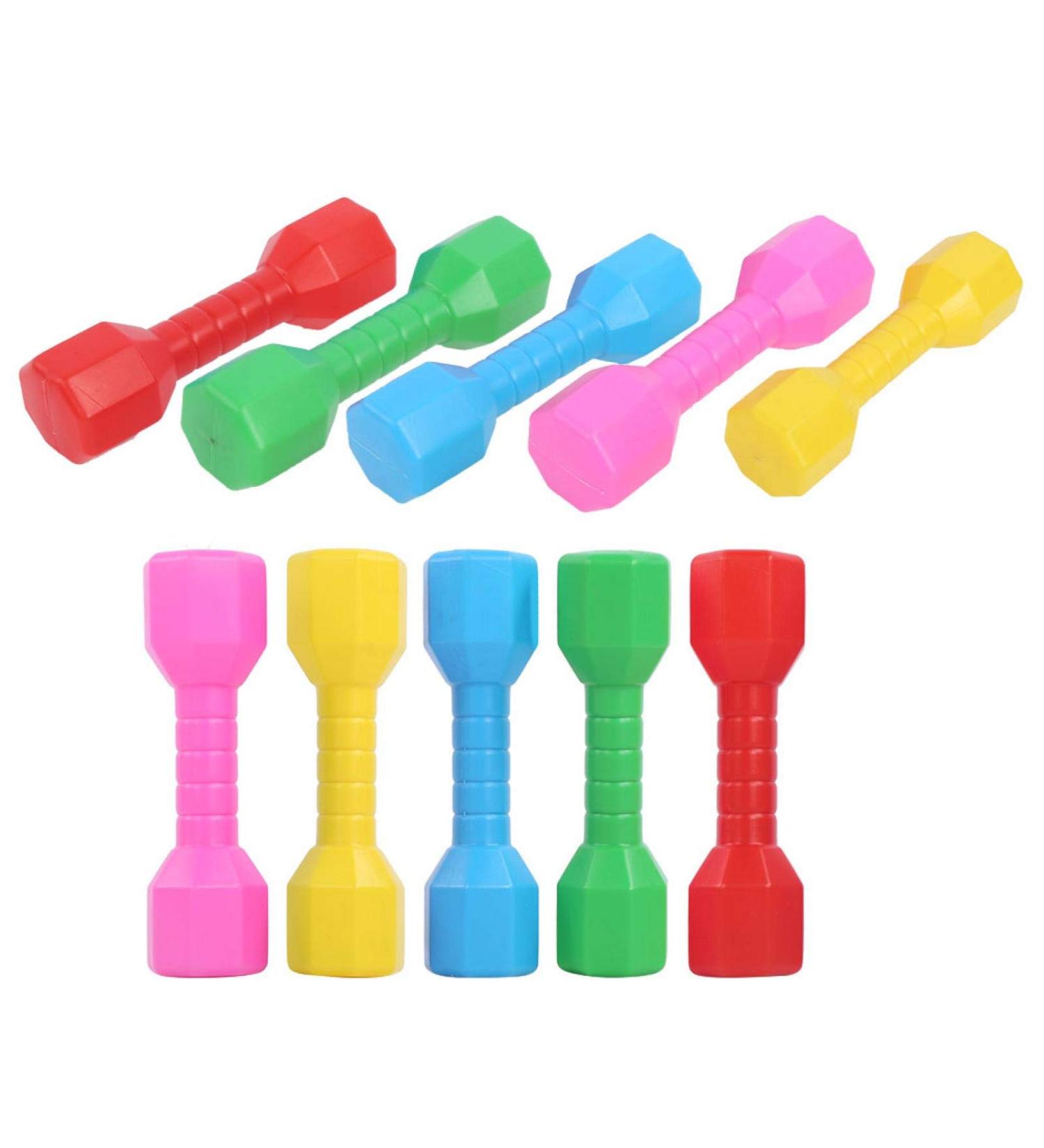 Weikeya Small Fitness Dumbbells - Plastic Dumbbells for Outdoor Sports & Dance Props | International Shipping - Buy Online on GoSupps.com