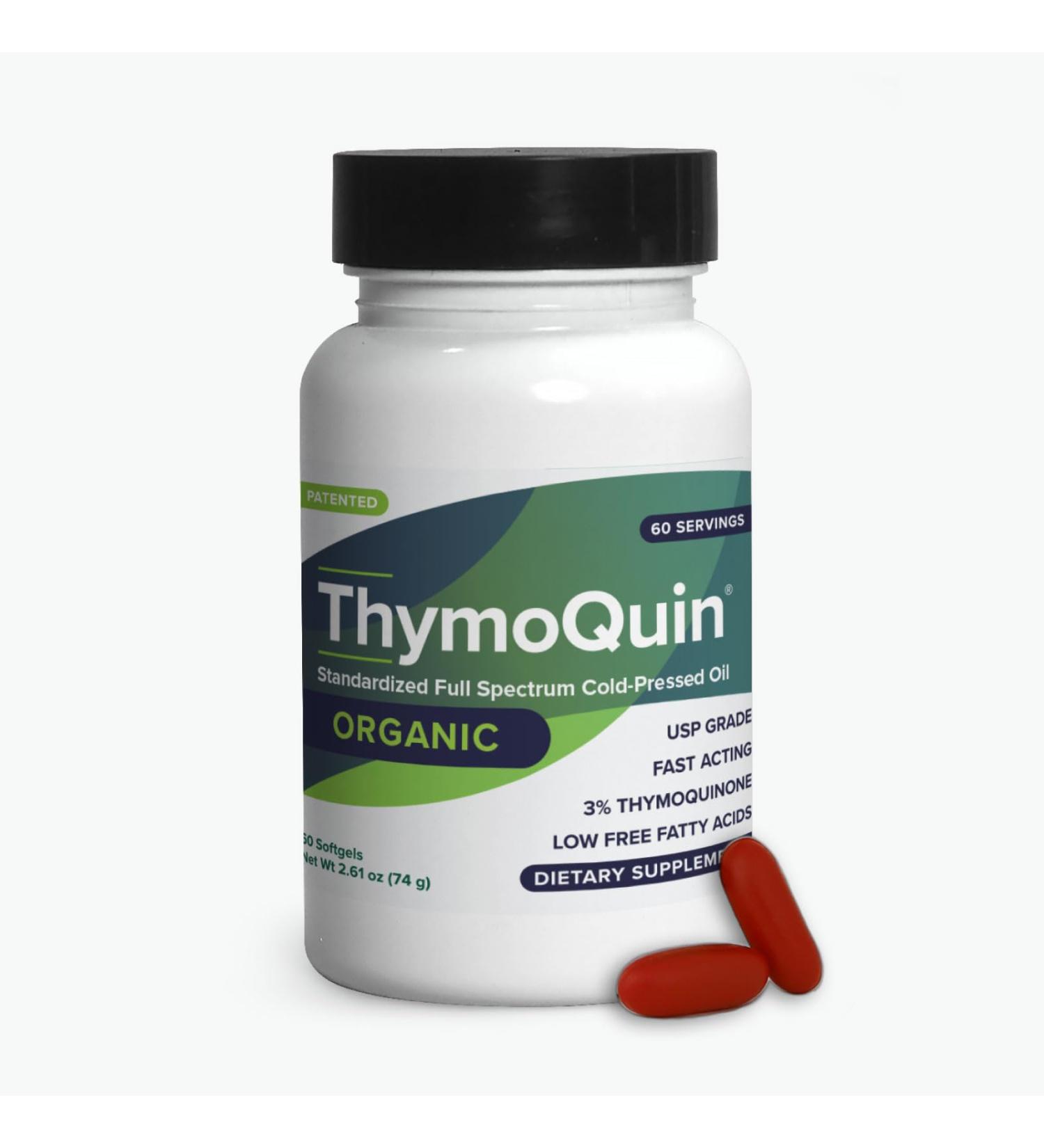 Organic Cold-Pressed Black Seed Oil Capsules for Skin Joint Metabolic & Immune Health | USP-Grade Pure Nigella Sativa with 3% Thymoquinone | Non-GMO Black Cumin Seed Oil 60 Softgel 60 Count (Pack of 1) - Buy Online on GoSupps.com