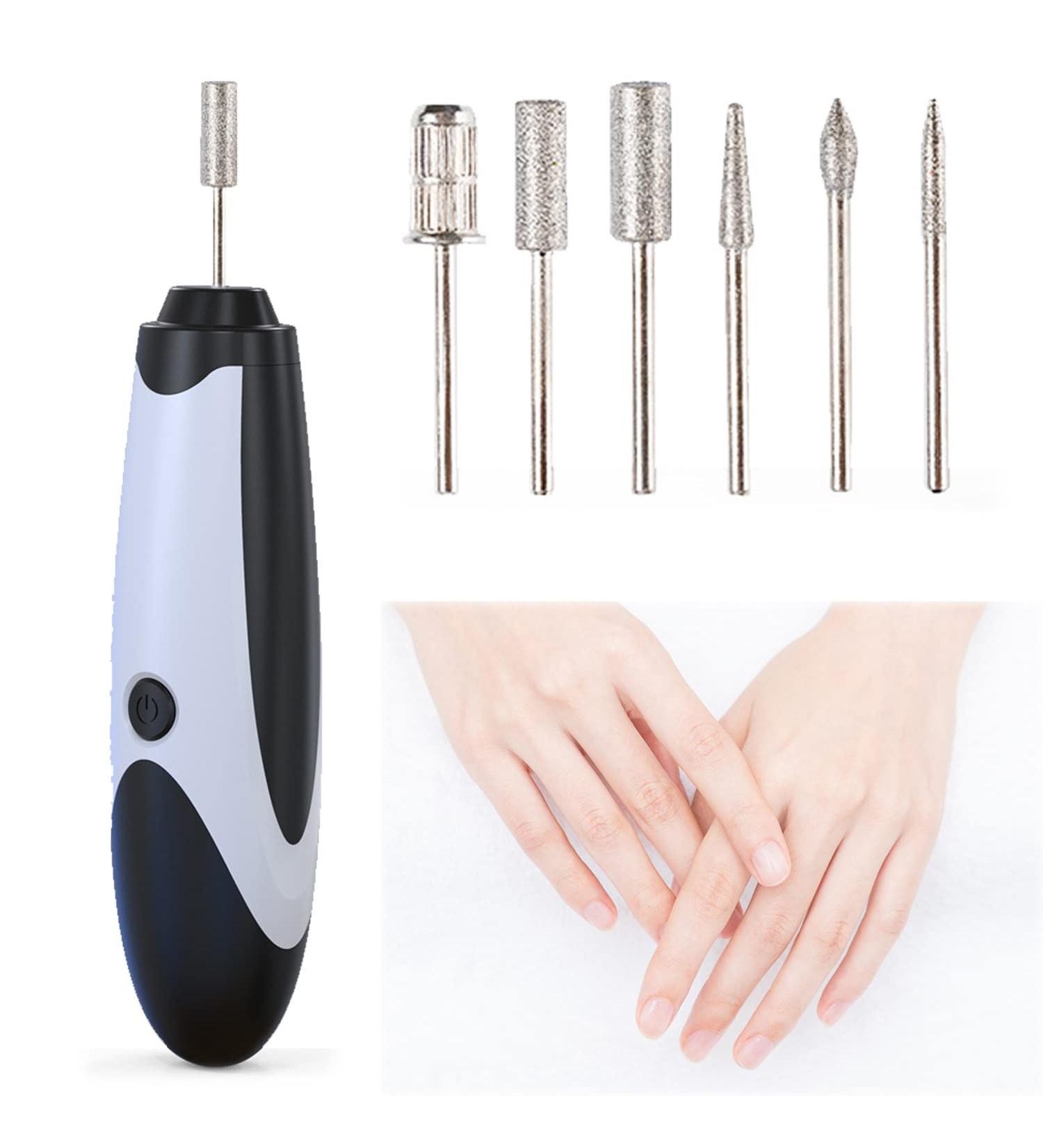Cordless Electric Nail Drill Machine Electric Nail Drill for Manicure Gel Nail Polish Remover - Buy Online on GoSupps.com