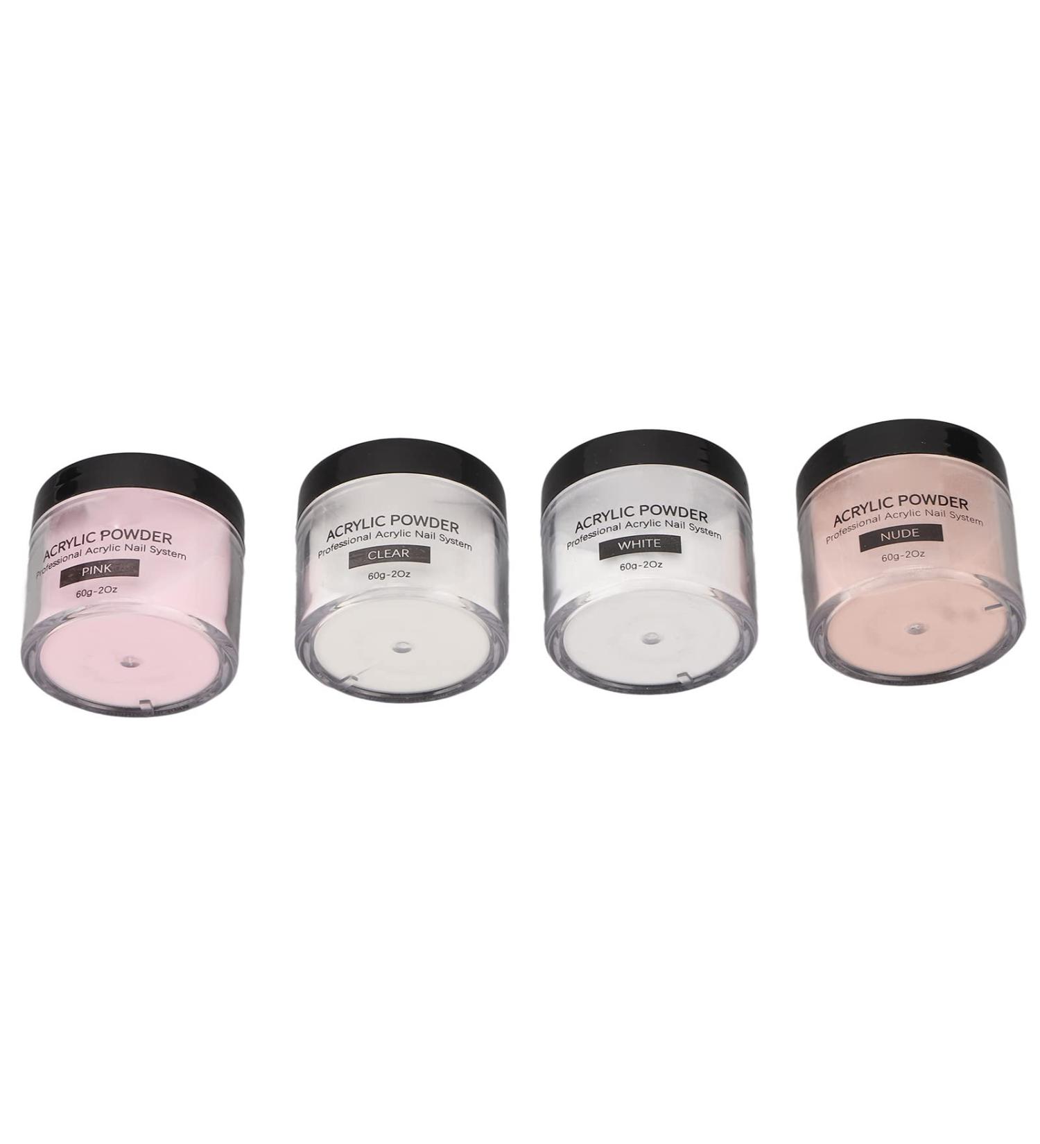 Long Lasting Nail Carving Powder 4 Colors 2.1oz for Manicure 3D Nail Extension Carving Powder with Strong Adhesion DIY Nail - Buy Online on GoSupps.com