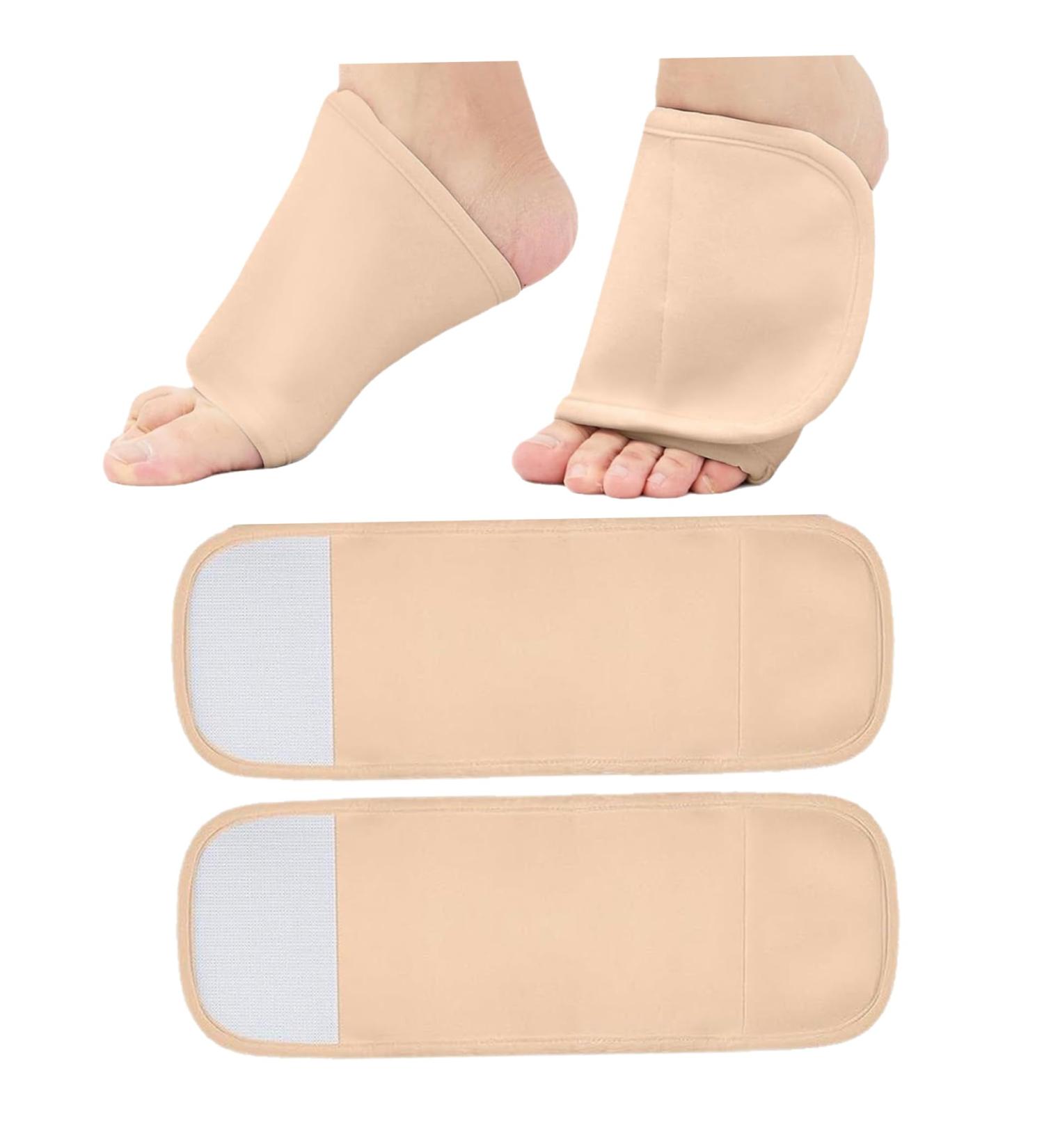 Buy Reusable Castor Oil Protection Belt - Adjustable Soft Cloth Compress for Foot (2 PCs) | Durable Castor Oil Packaging for Men & Women - Buy Online on GoSupps.com